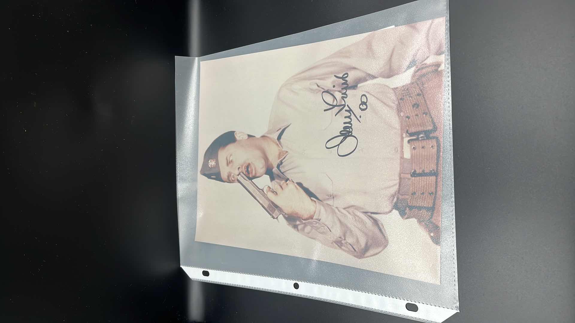 Photo 1 of JERRY LEWIS AUTOGRAPHED 8" X 10" POSTER