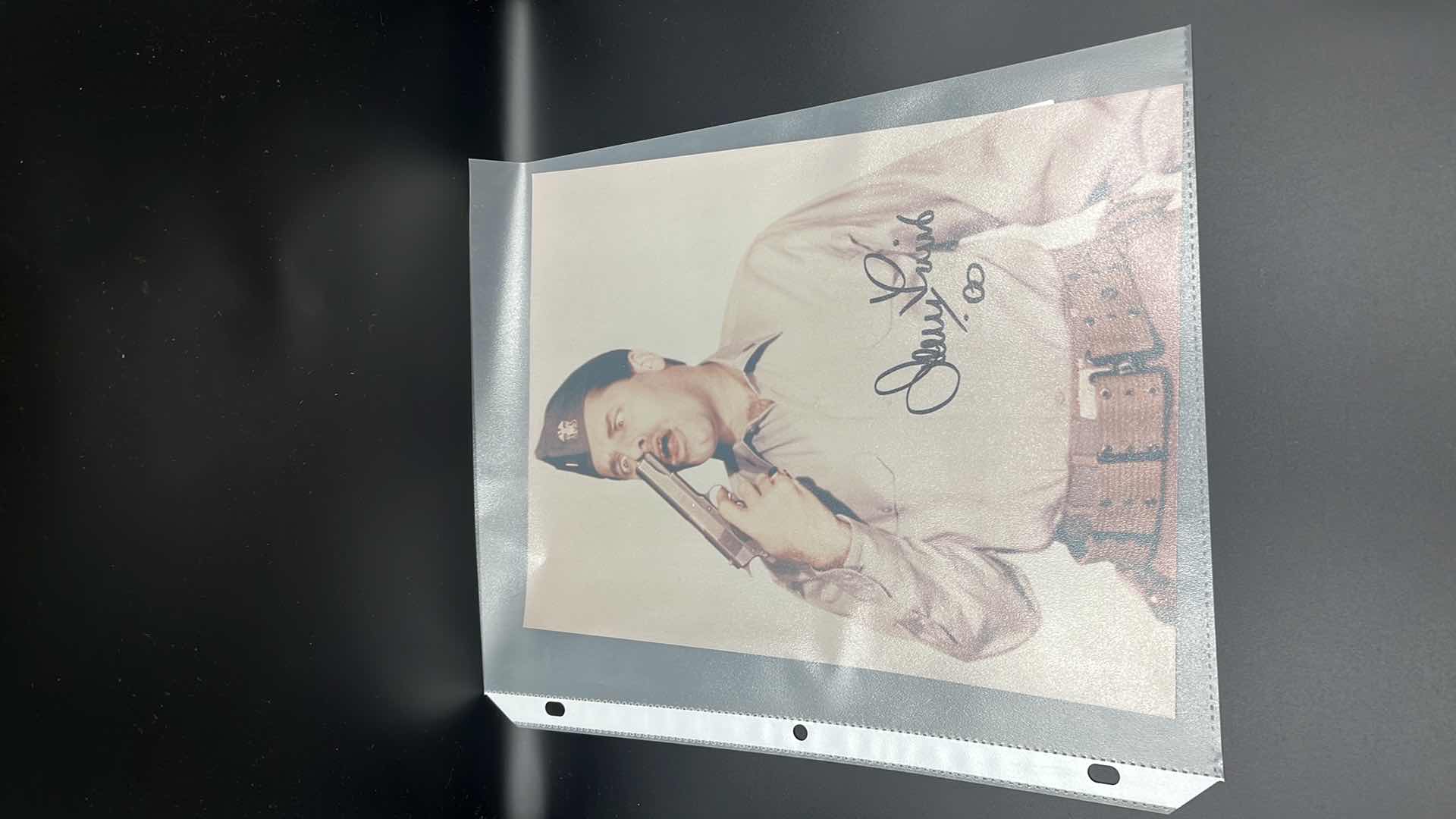 Photo 1 of JERRY LEWIS AUTOGRAPHED 8" X 10" POSTER