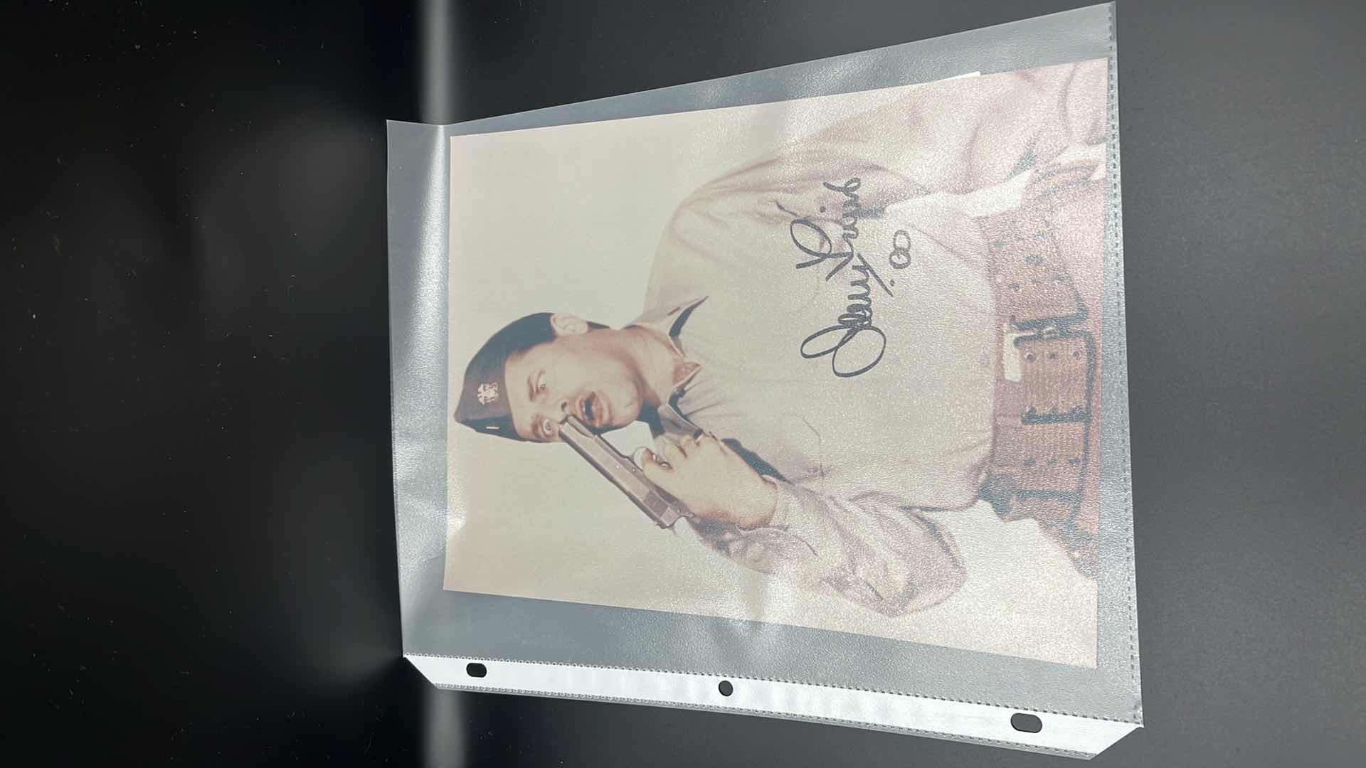 Photo 1 of JERRY LEWIS AUTOGRAPHED 8" X 10" POSTER