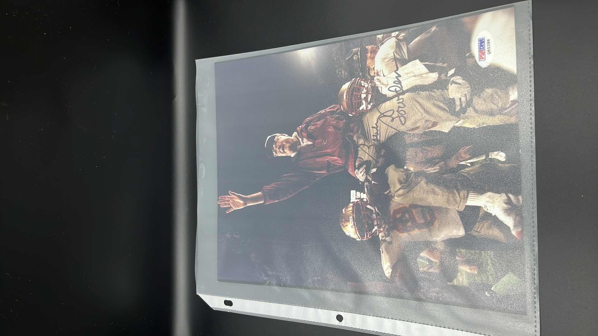 Photo 1 of AUTOGRAPHED PICTURE OF BARRY BOWDEN