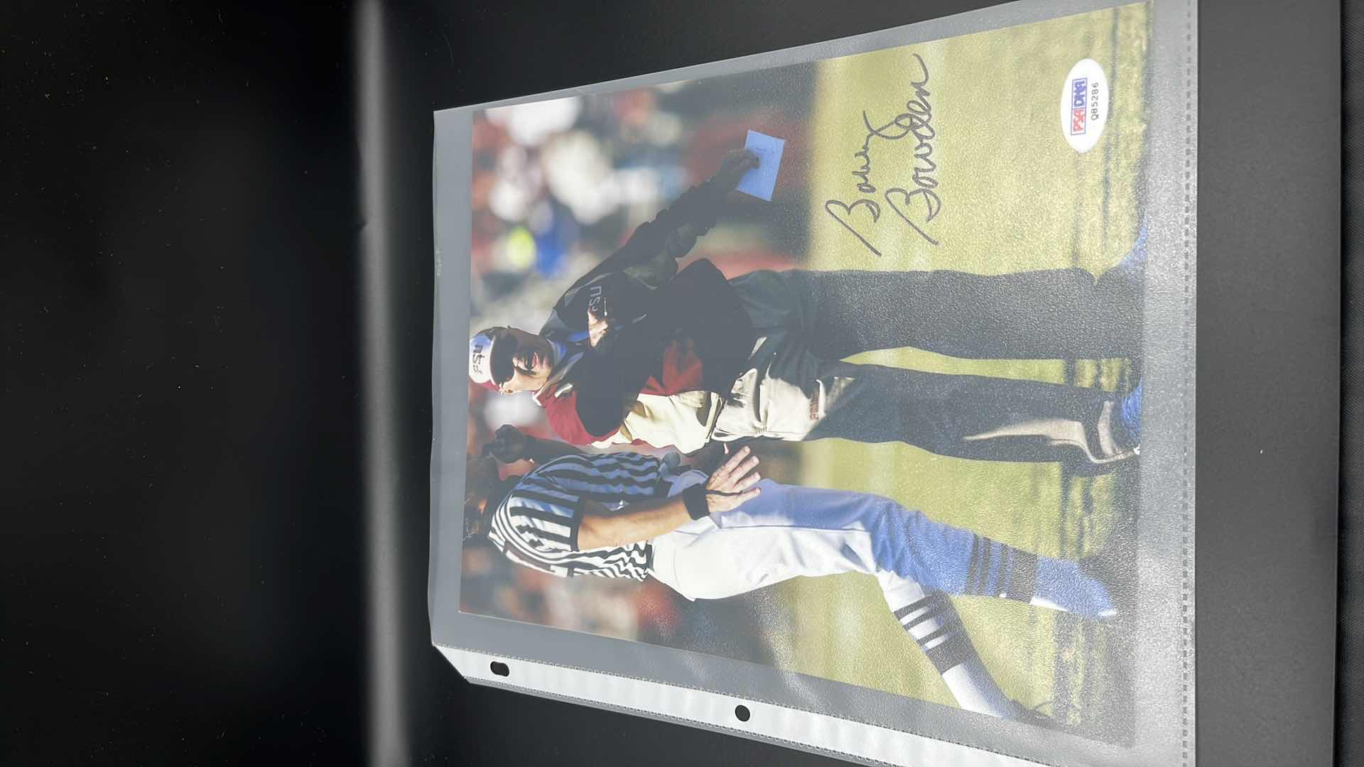 Photo 1 of AUTOGRAPHED PICTURE OF BARRY BOWDEN