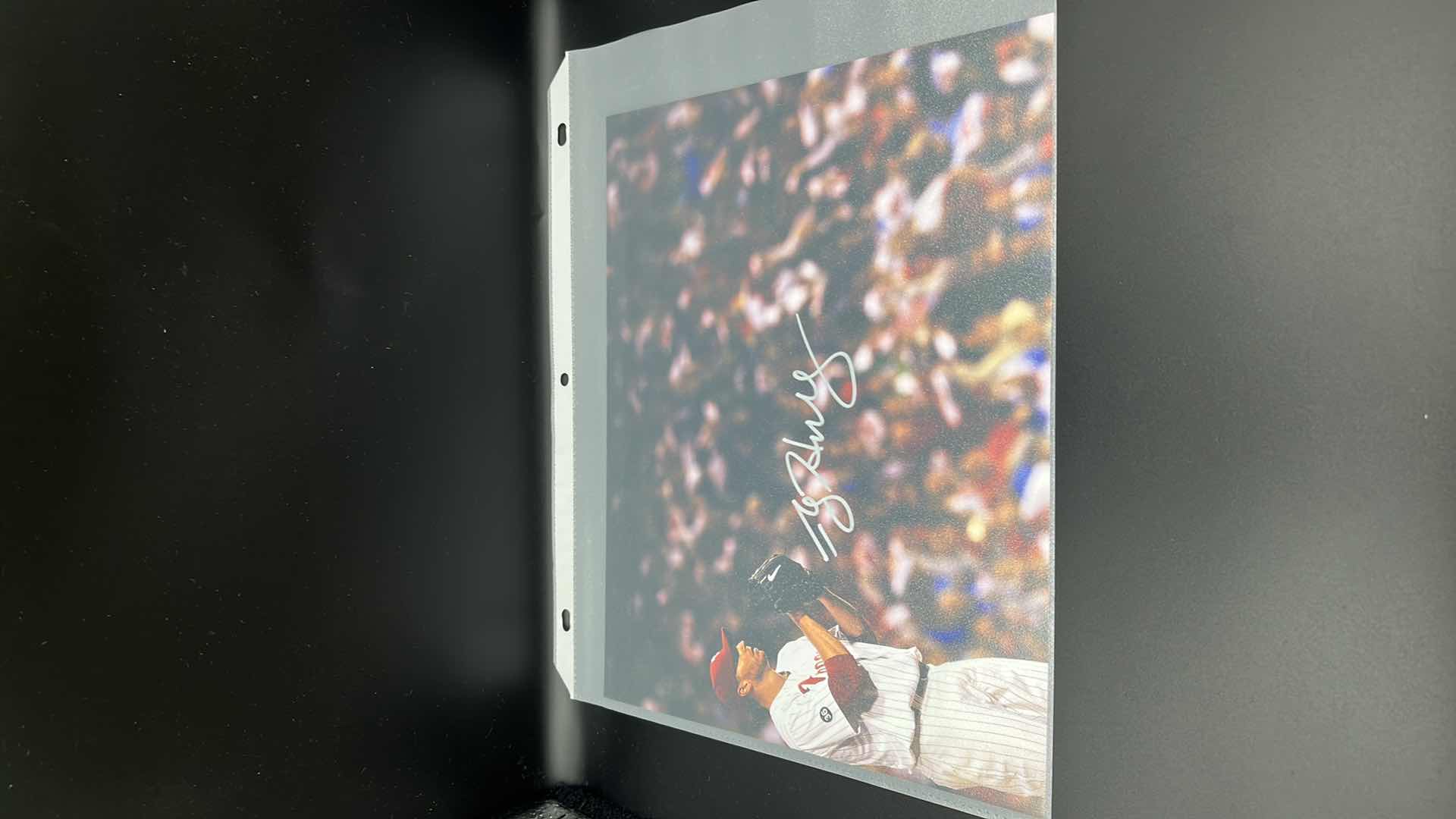 Photo 3 of RARE ROY HALLADAY AUTOGRAPHED POSTER