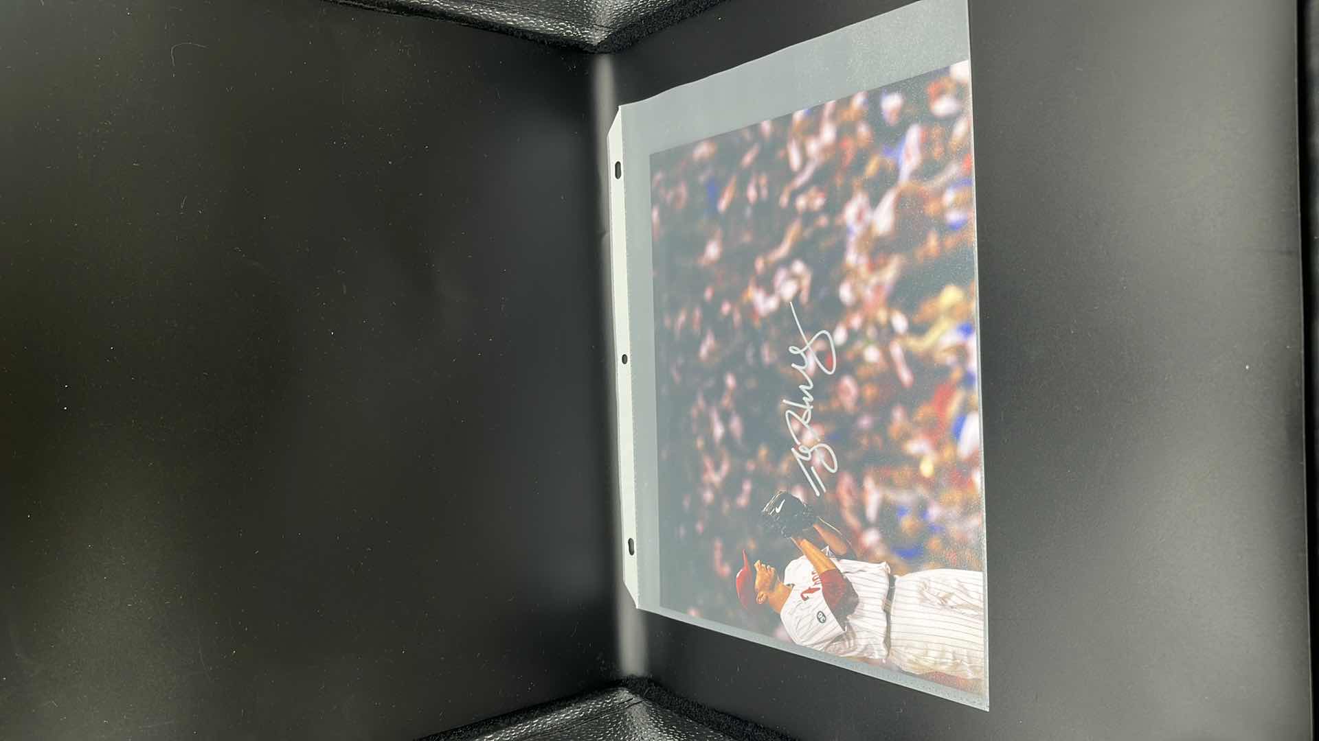 Photo 1 of RARE ROY HALLADAY AUTOGRAPHED POSTER