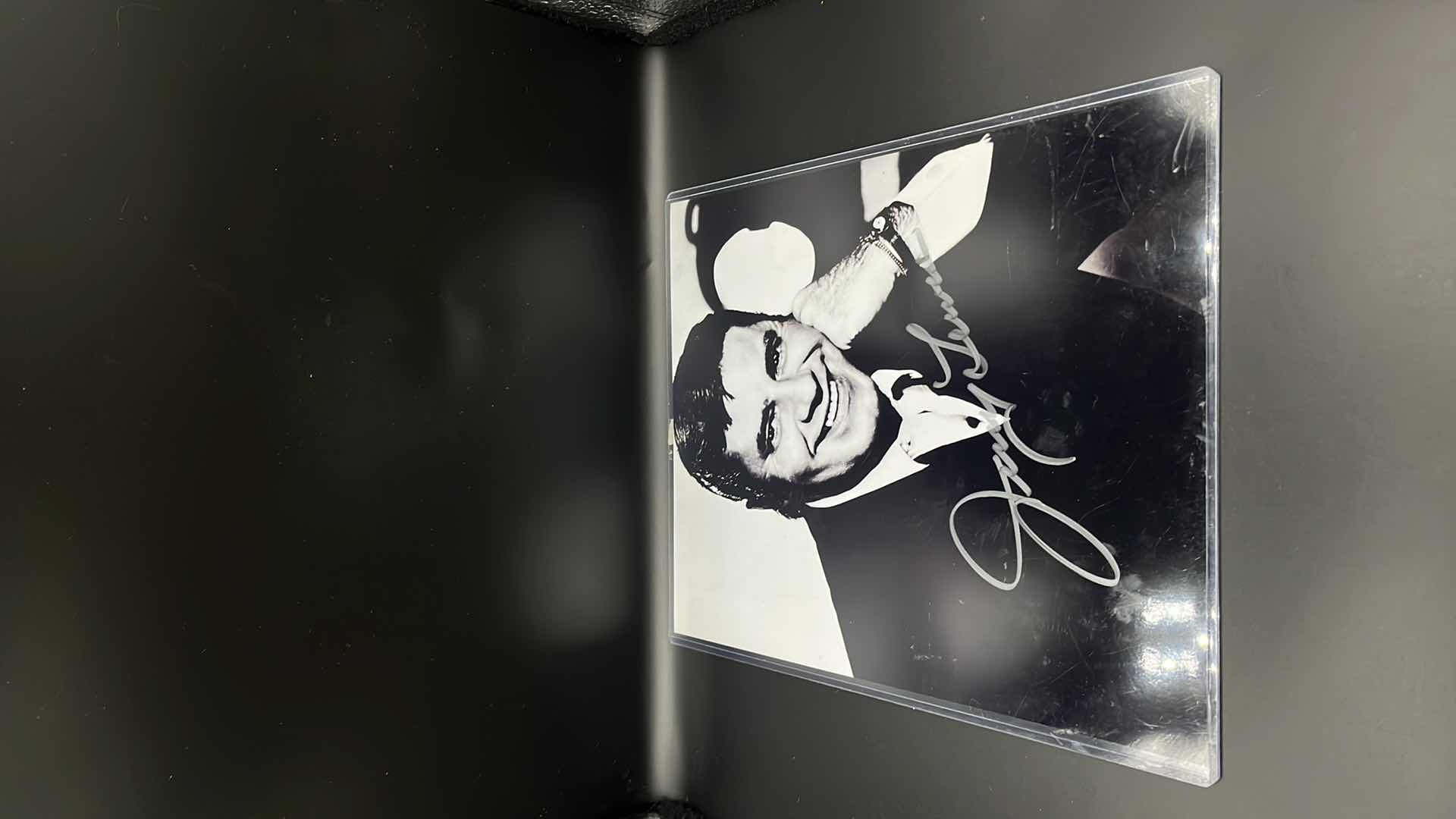 Photo 1 of JERRY LEWIS AUTOGRAPHED 8" X 10" POSTER