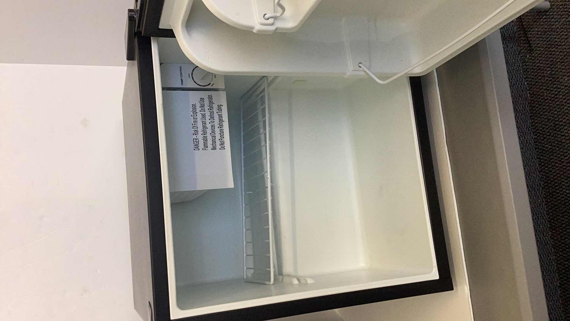 Photo 1 of SUNBEAM MINI FRIDGE 17” X 19” H 19”