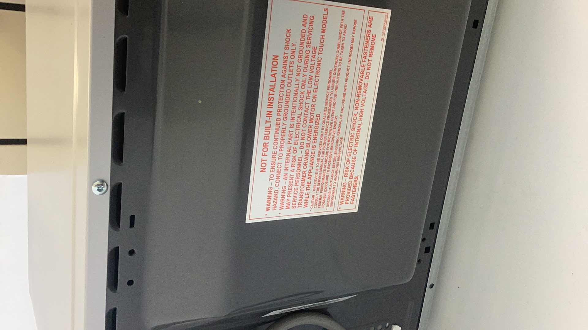 Photo 1 of PANASONIC MICROWAVE INVERTER 20” X 15” H 12”