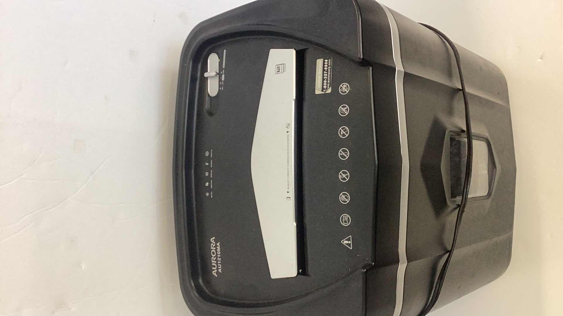 Photo 1 of AURORA PAPER SHREDDER AU1210MA