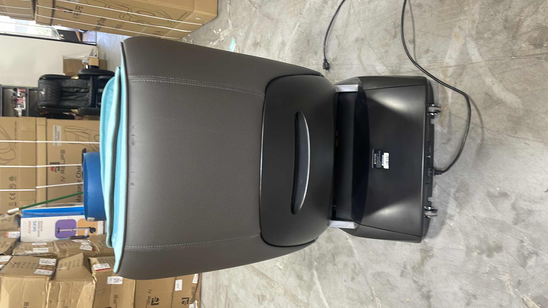 Photo 1 of IQ TECHNOLOGIES "CROWN" BLUE LUXURY MASSAGE CHAIR (OPEN BOX)