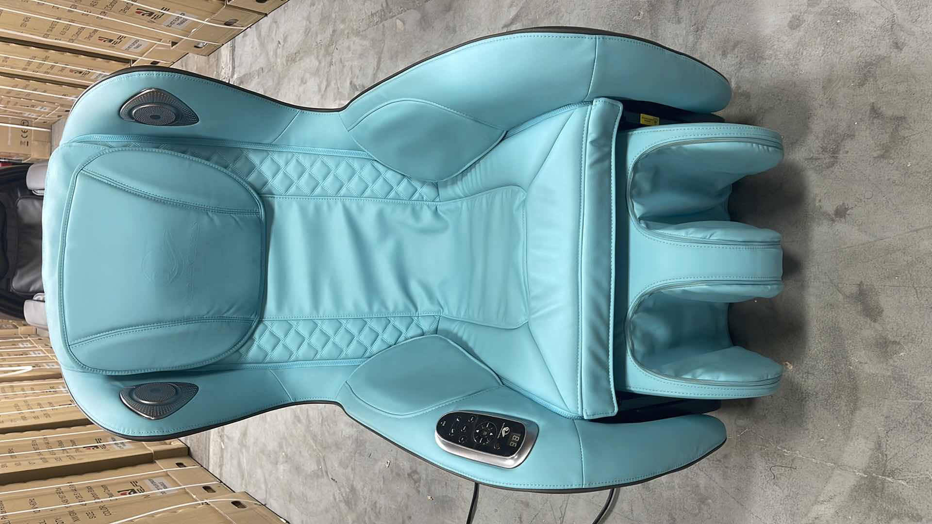 Photo 1 of IQ TECHNOLOGIES "CROWN" BLUE LUXURY MASSAGE CHAIR (OPEN BOX)