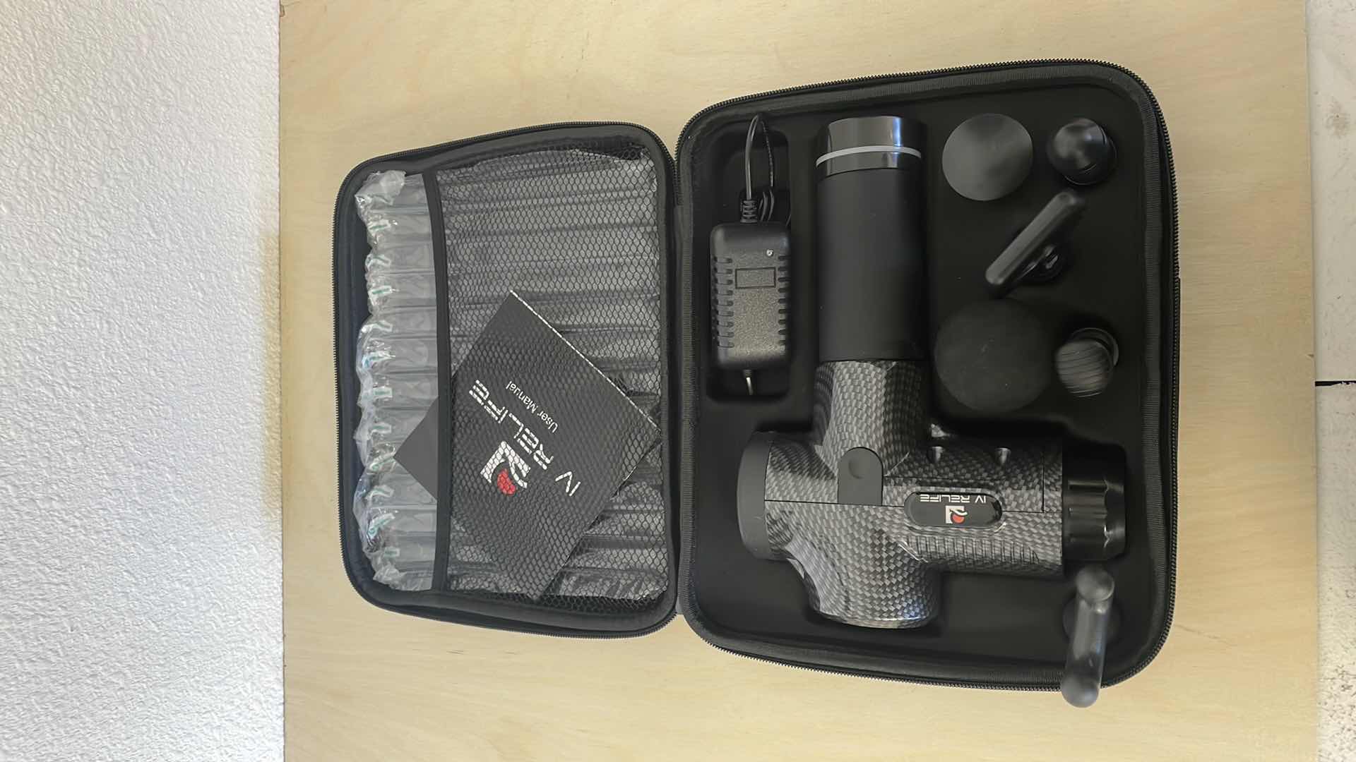 Photo 1 of IV RELIFE PERCUSSION MASSAGER WITH ATTACHMENTS