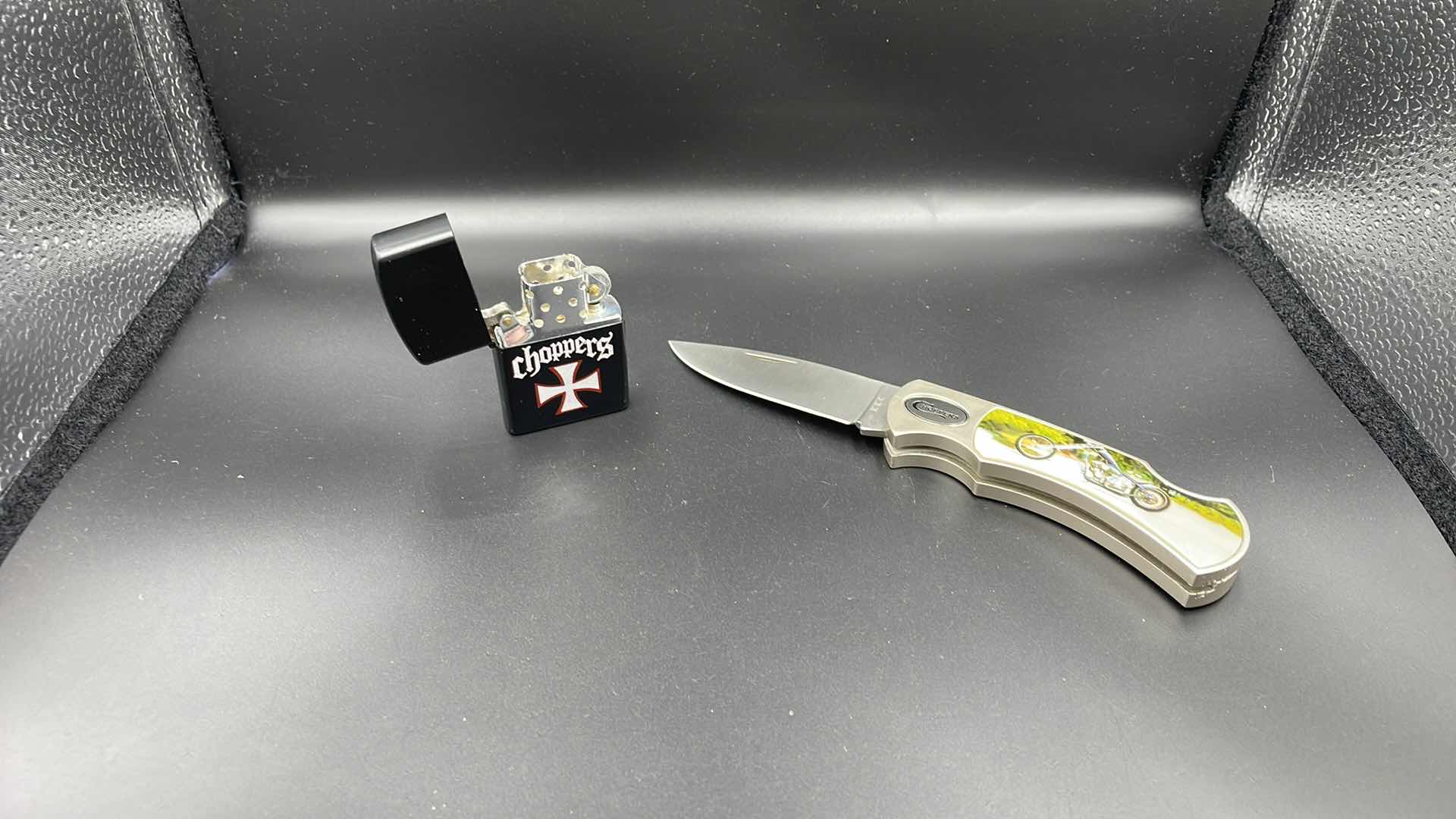 Photo 1 of POCKET KNIFE ZIPPO SET 7”