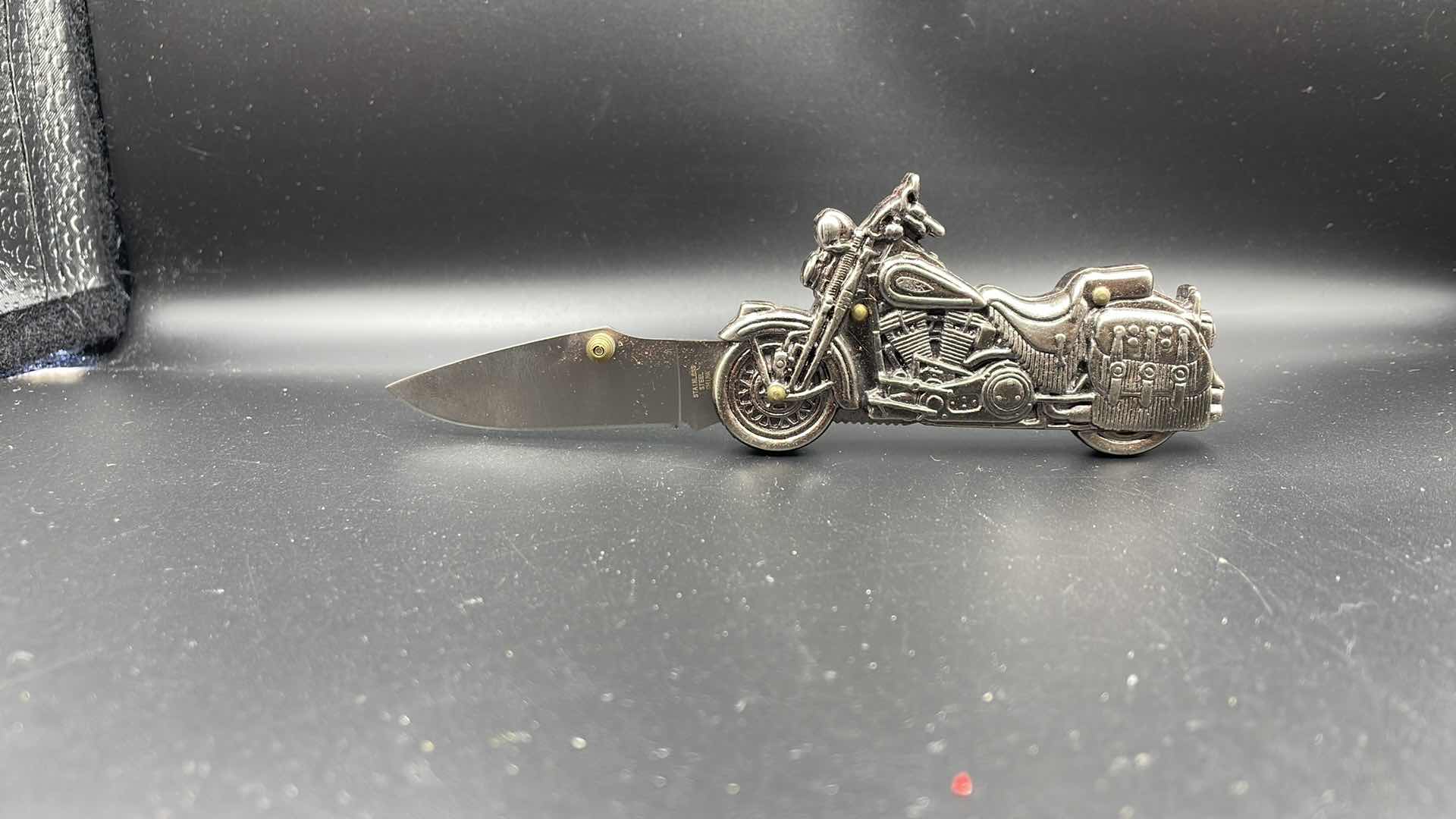 Photo 1 of BOXED MOTORCYCLE KNIFE 6”