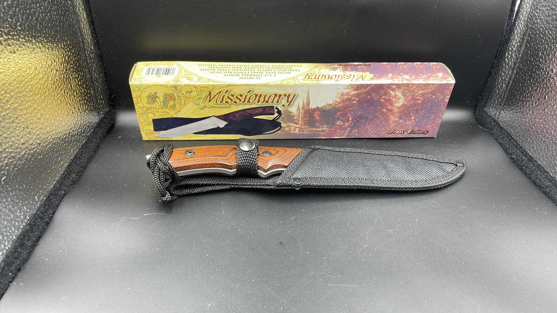 Photo 1 of FROST CUTLERY THE MISSIONARY BLADE AND SHEATH 9”