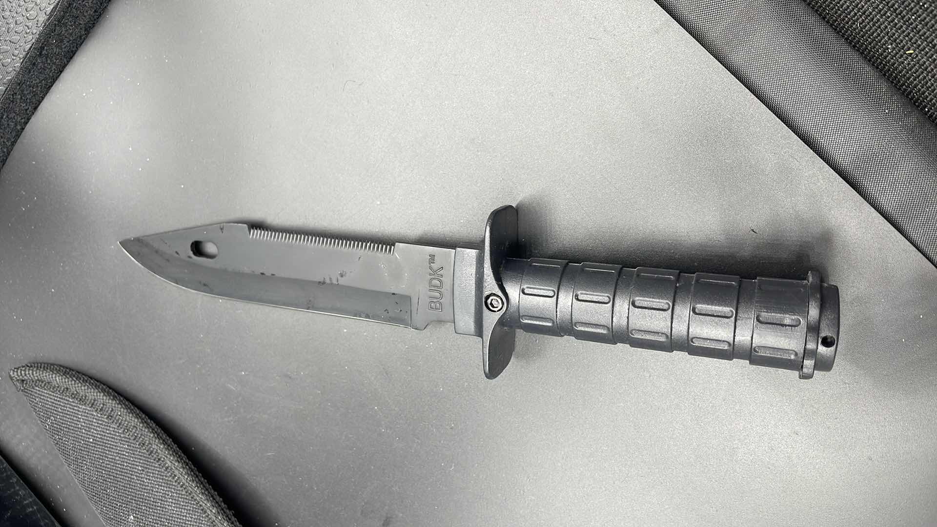 Photo 1 of BUD K BK1281 KNIFE AND SHEATH 10”