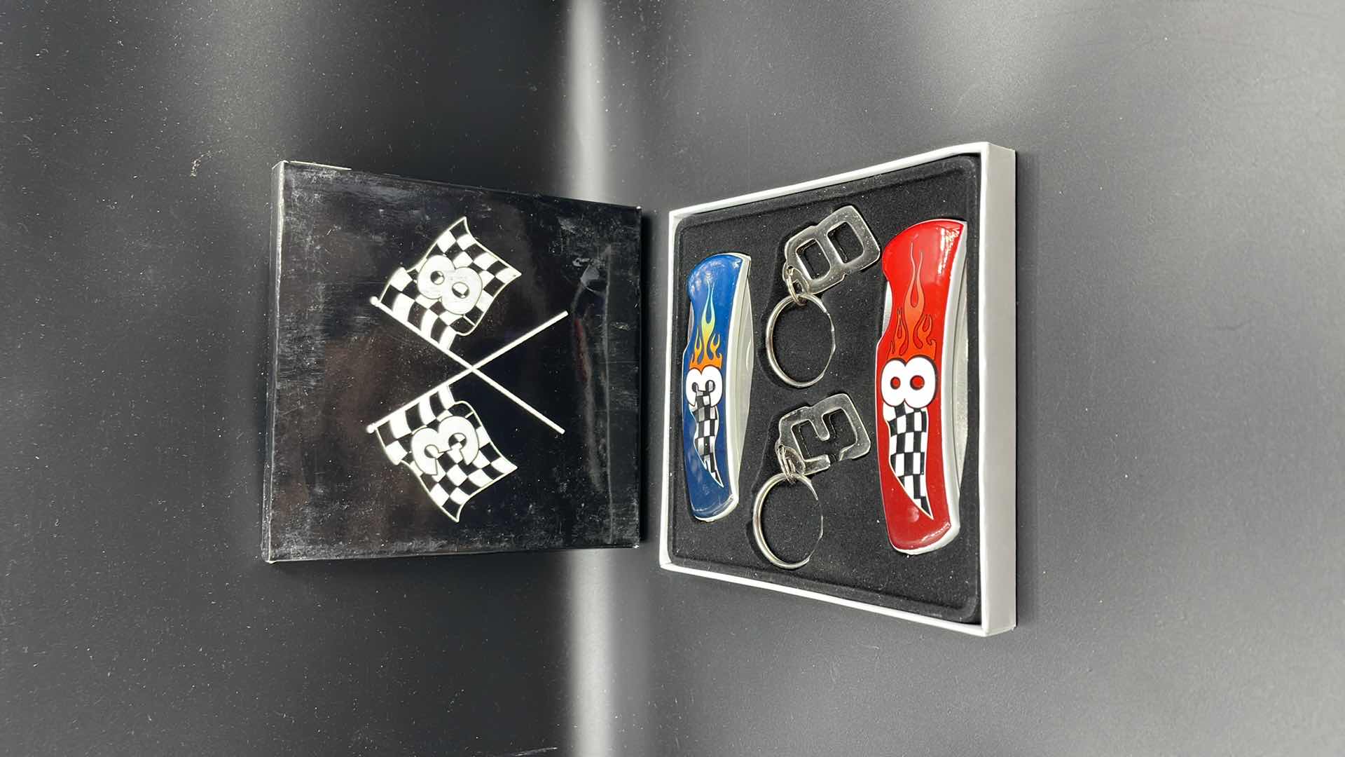 Photo 1 of #3 AND #8 POCKET KNIVES AND KEYCHAINS