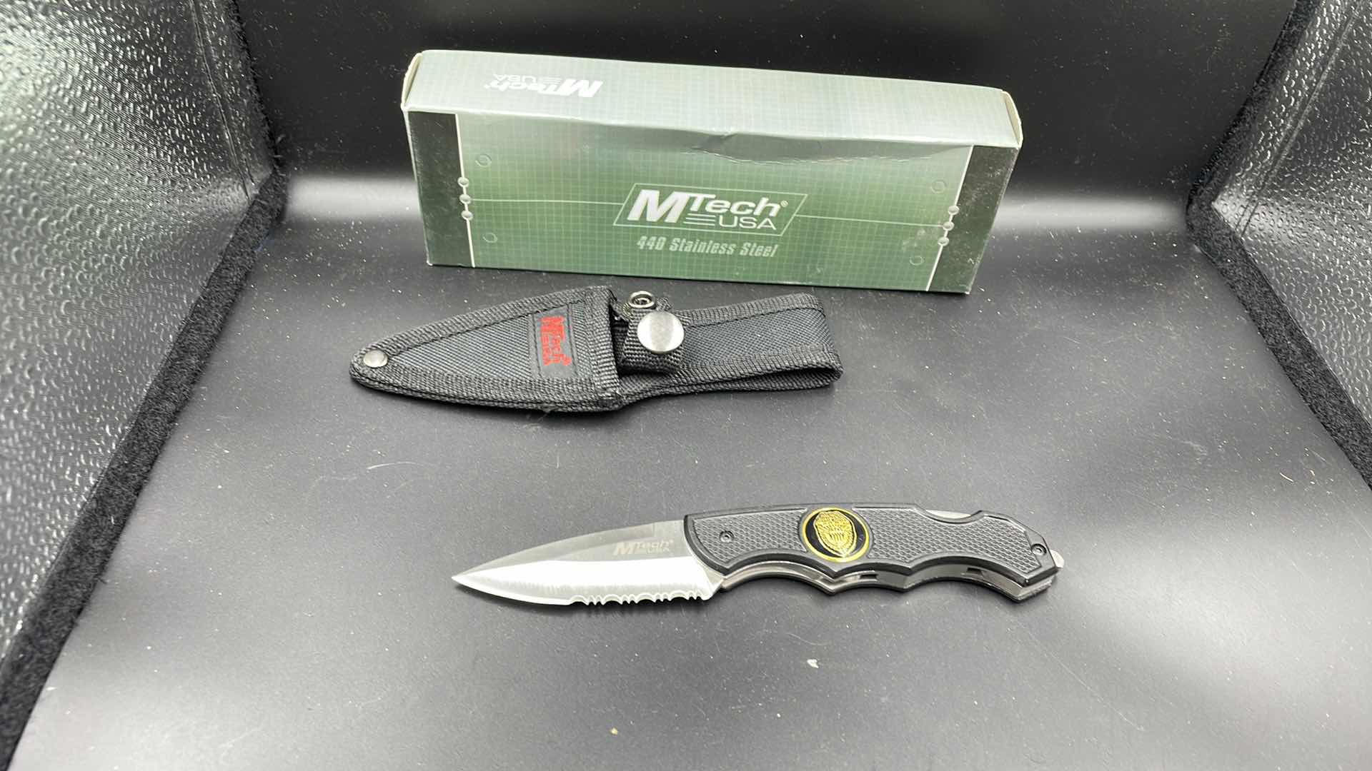 Photo 1 of MTECH POLICE BLADE AND SHEATH