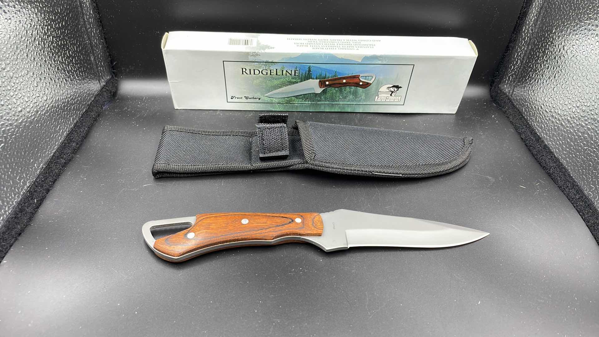 Photo 1 of FROST CUTLERY RIDGELINE BLADE AND SHEATH 10”