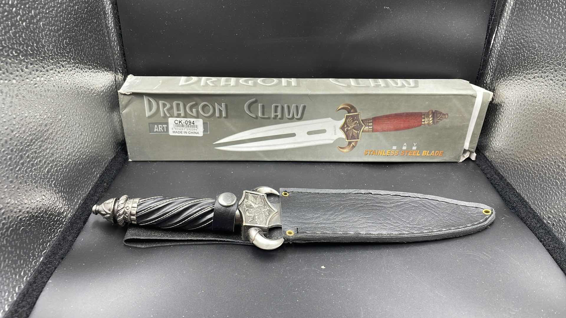 Photo 1 of DRAGON CLAW BLADE AND SHEATH 13”