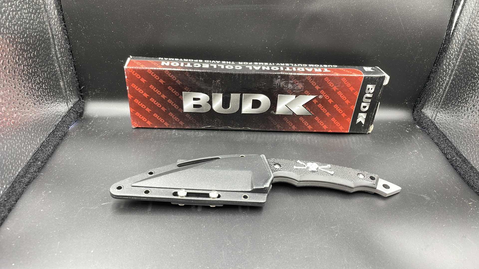 Photo 1 of BUD K BLADE AND HARD SHEATH 9”