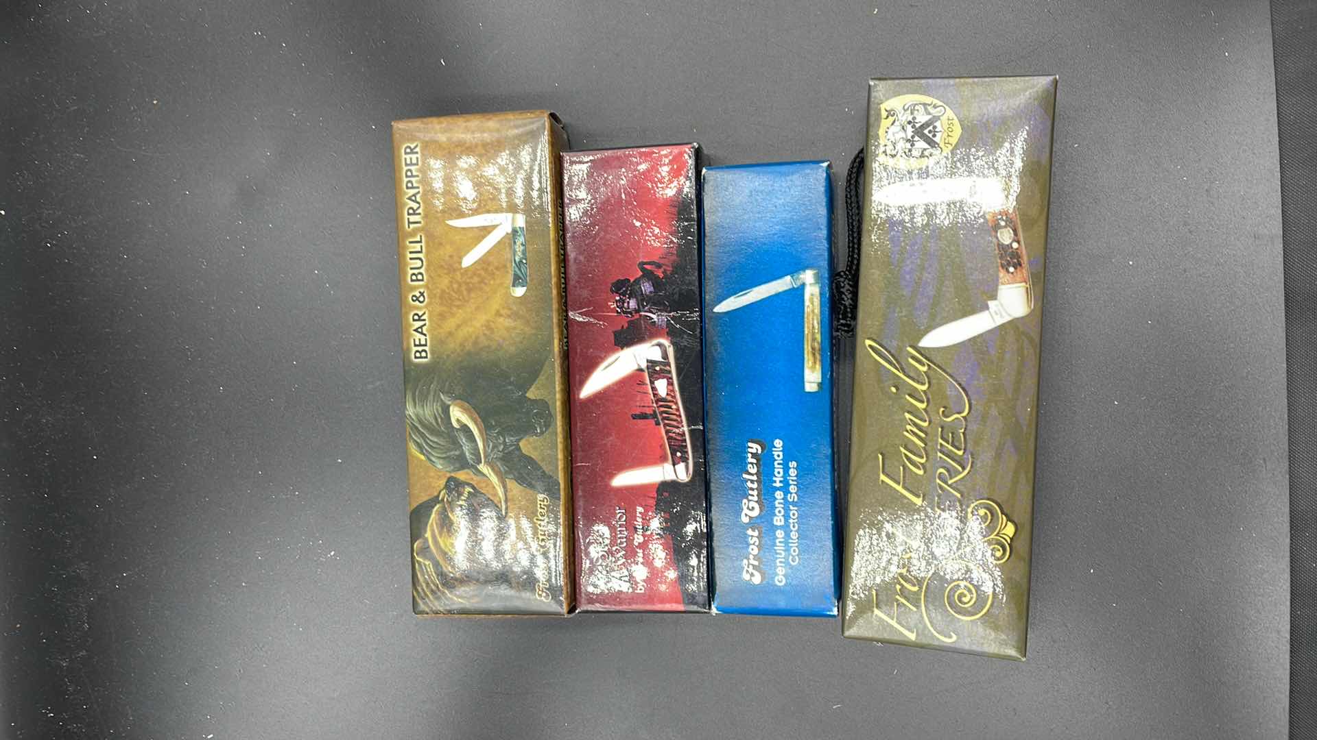 Photo 1 of FROST CUTLERY 4 PC POCKET KNIFE SET