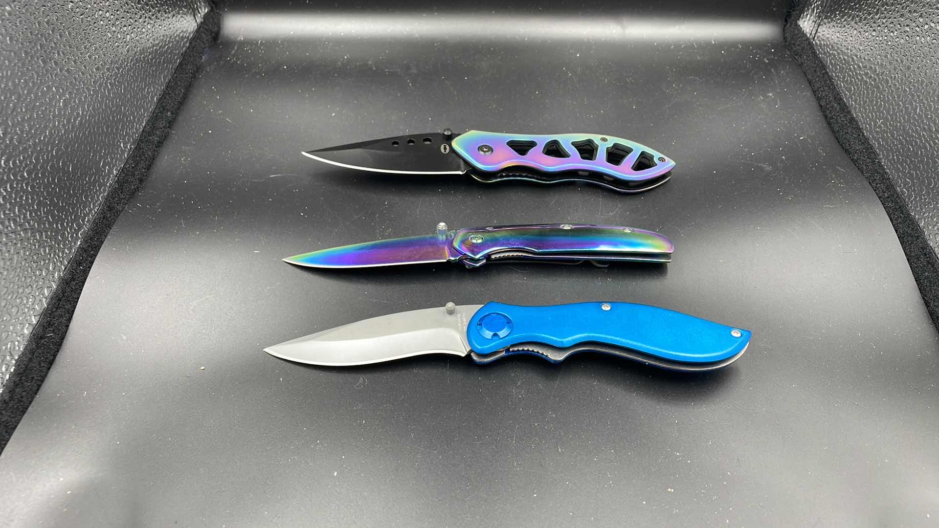 Photo 1 of FROST CUTLERY 3PC POCKET KNIFE SET