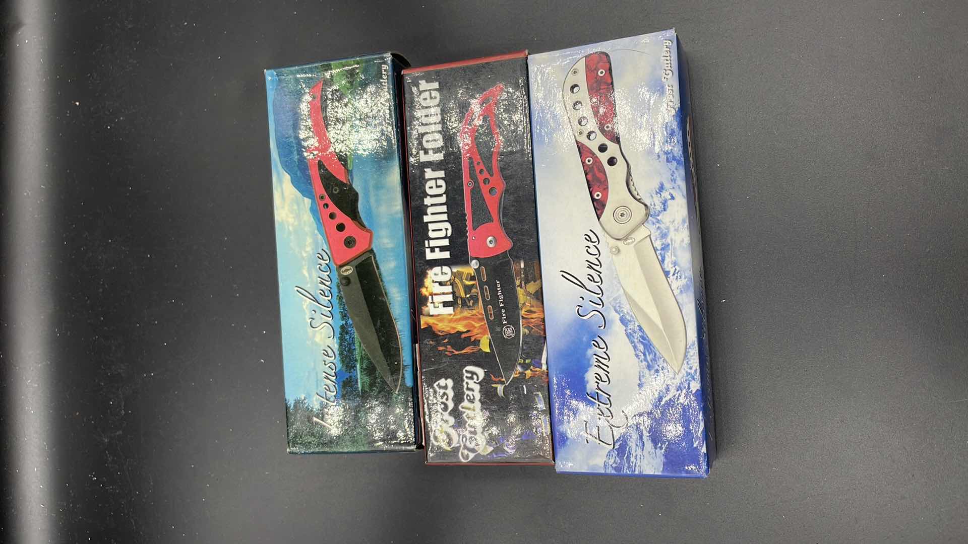 Photo 1 of FROST CUTLERY 3 PC POCKET KNIFE SET