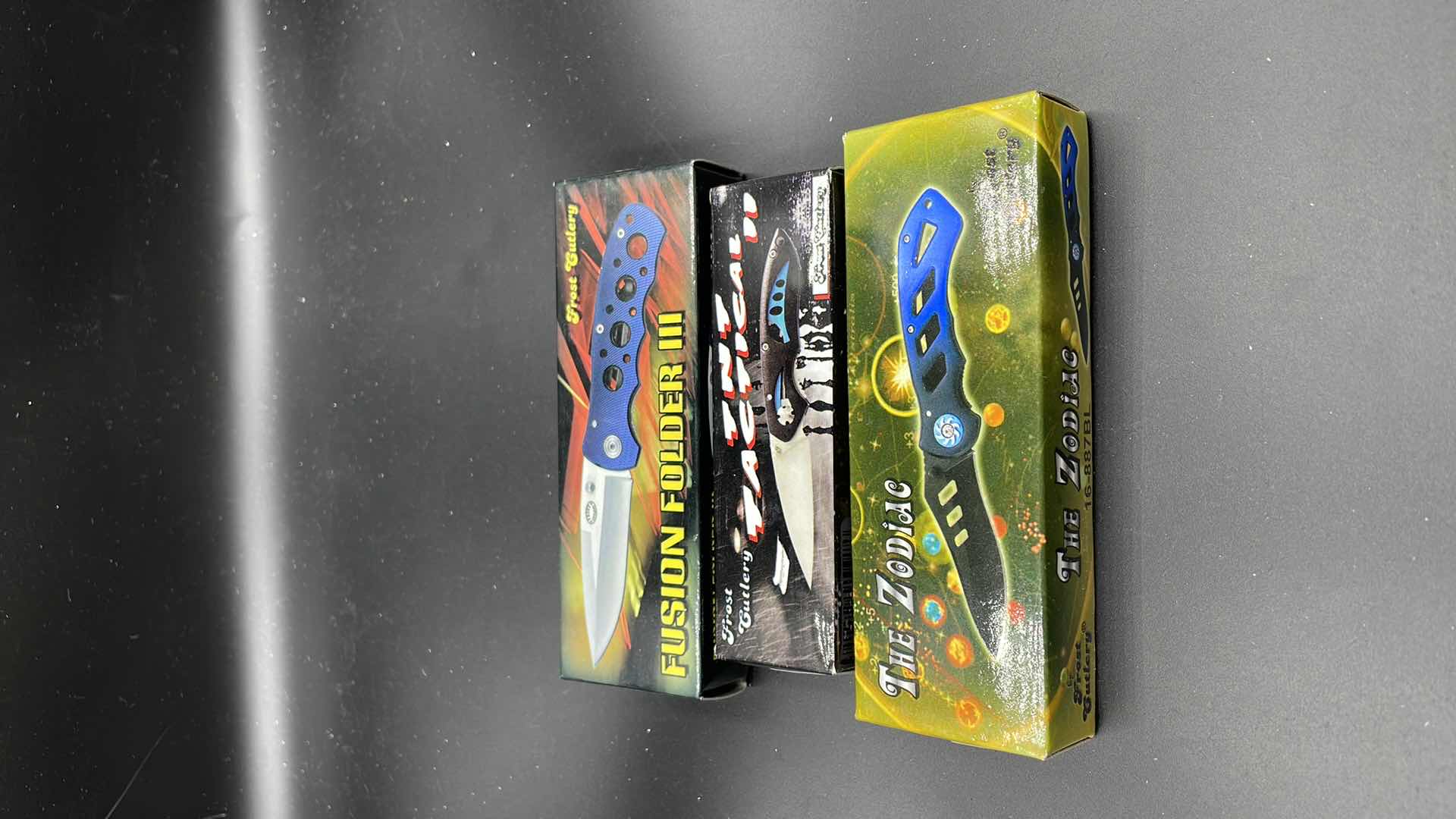 Photo 1 of FROST CUTLERY 3 PC POCKET KNIFE SET