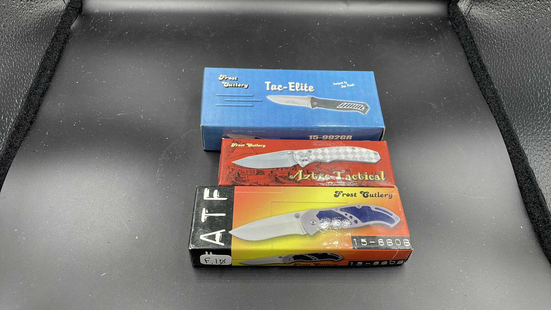 Photo 1 of FROST CUTLERY 3 PC POCKET KNIFE SET