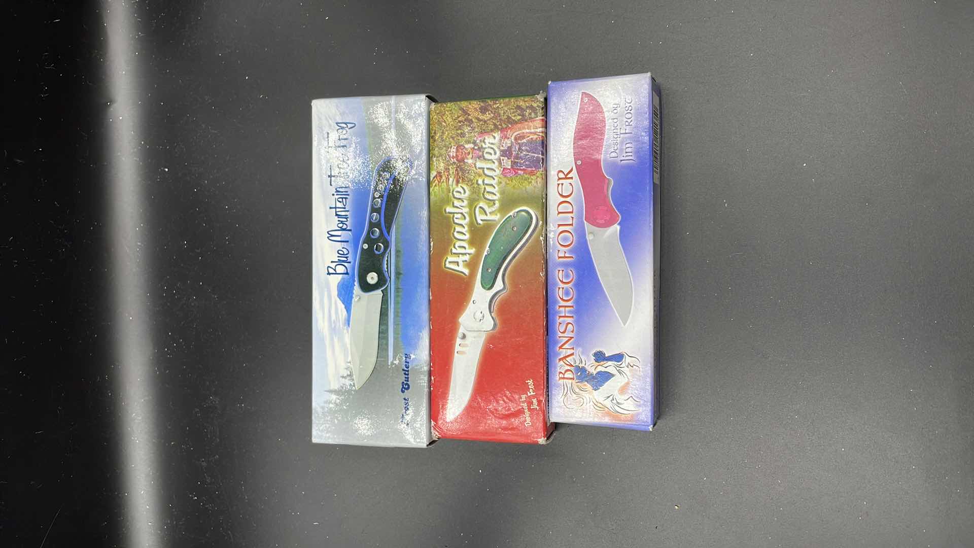 Photo 1 of FROST CUTLERY 3 PC POCKET KNIFE SET