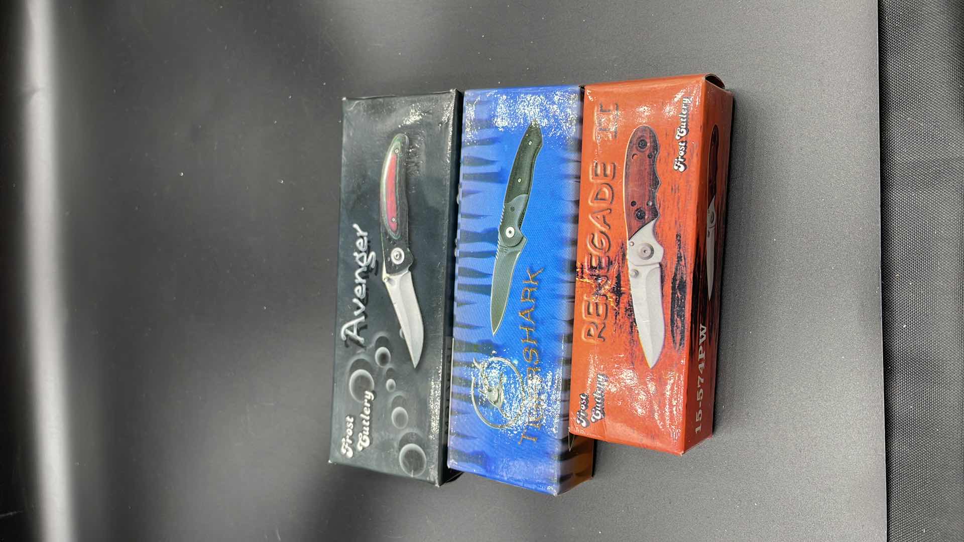 Photo 1 of FROST CUTLERY 3 PC POCKET KNIFE SET