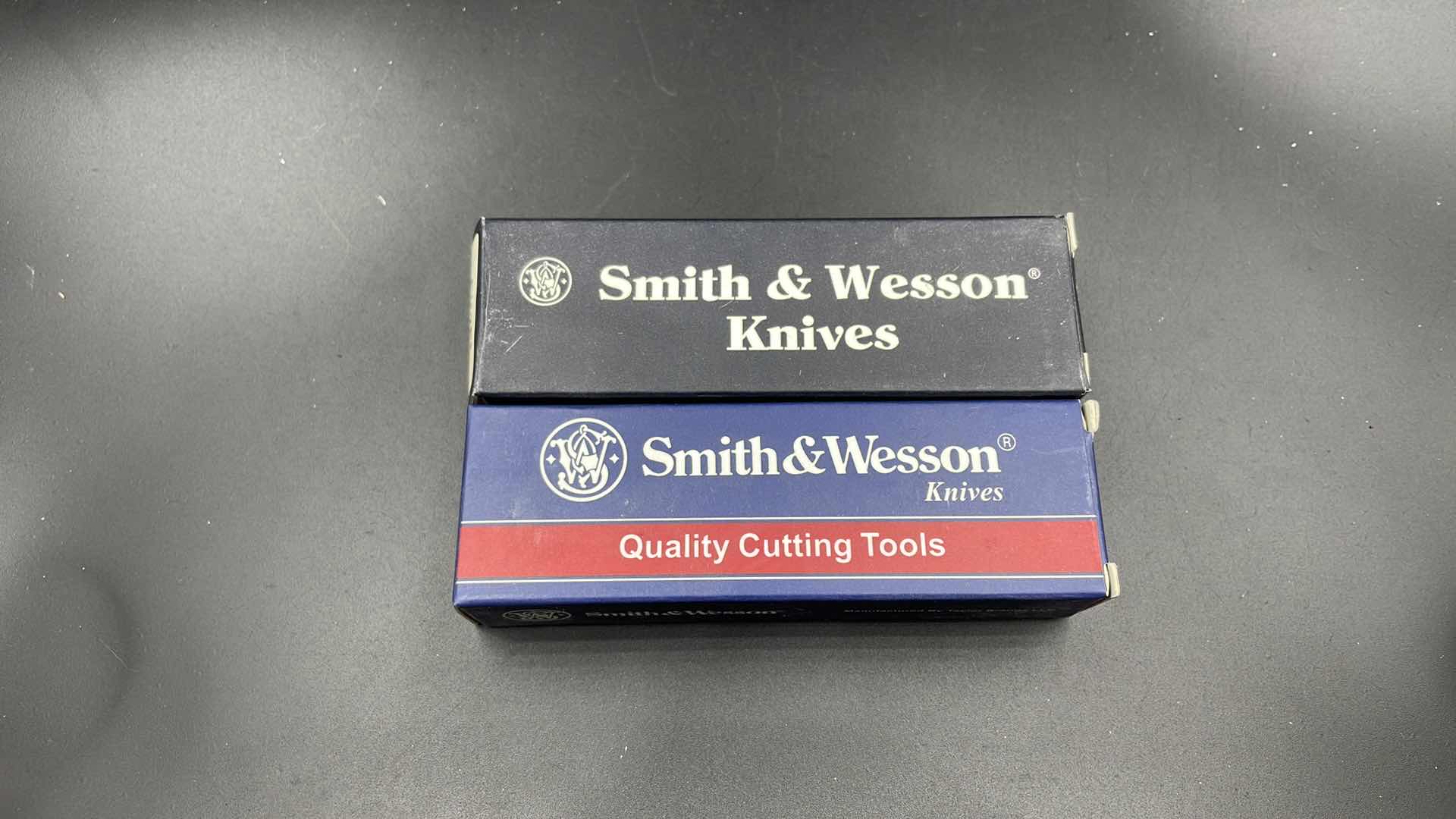Photo 1 of PAIR OF SMITH & WESSON POCKET KNIVES