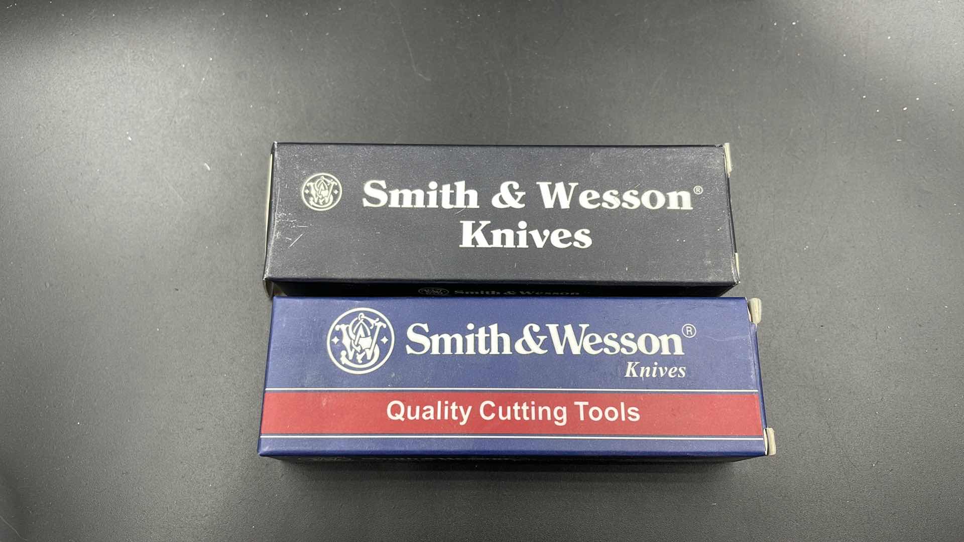 Photo 1 of PAIR OF SMITH & WESSON POCKET KNIVES