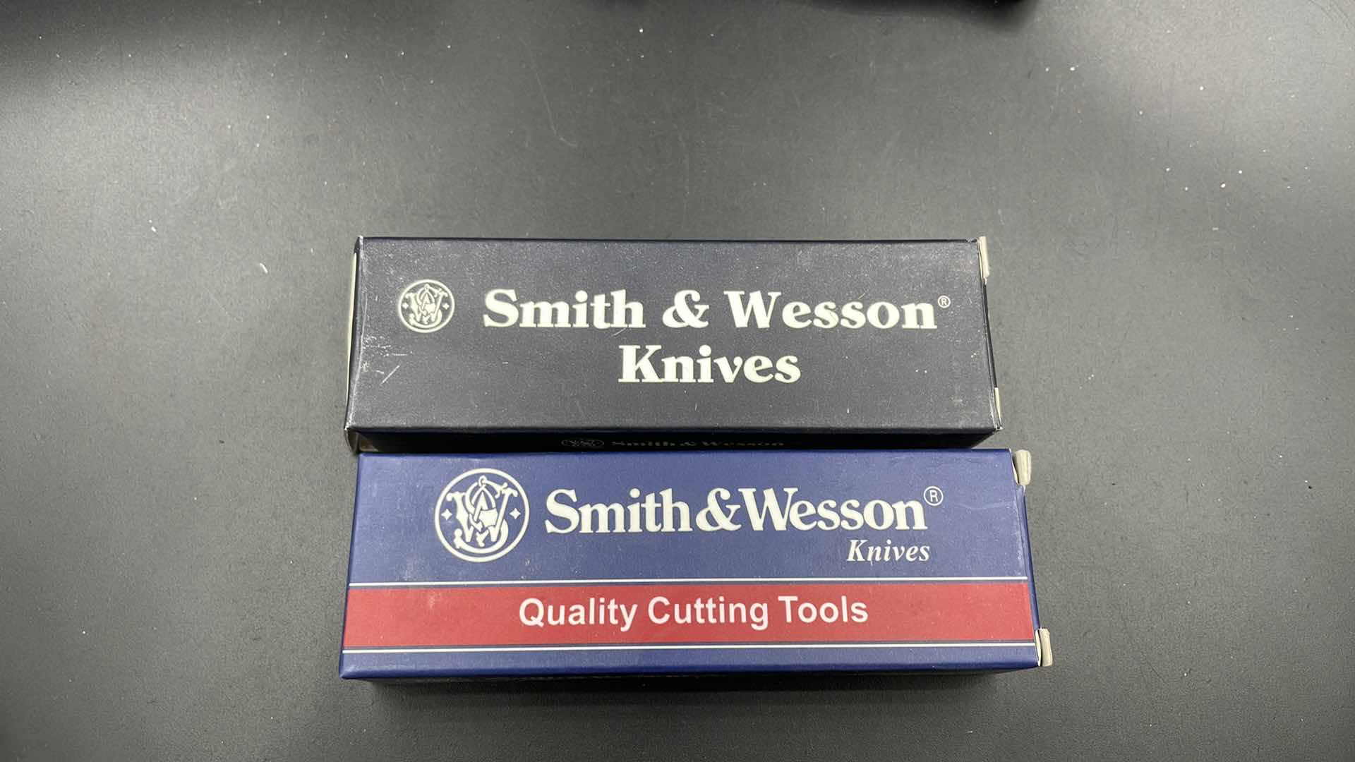Photo 1 of PAIR OF SMITH & WESSON POCKET KNIVES