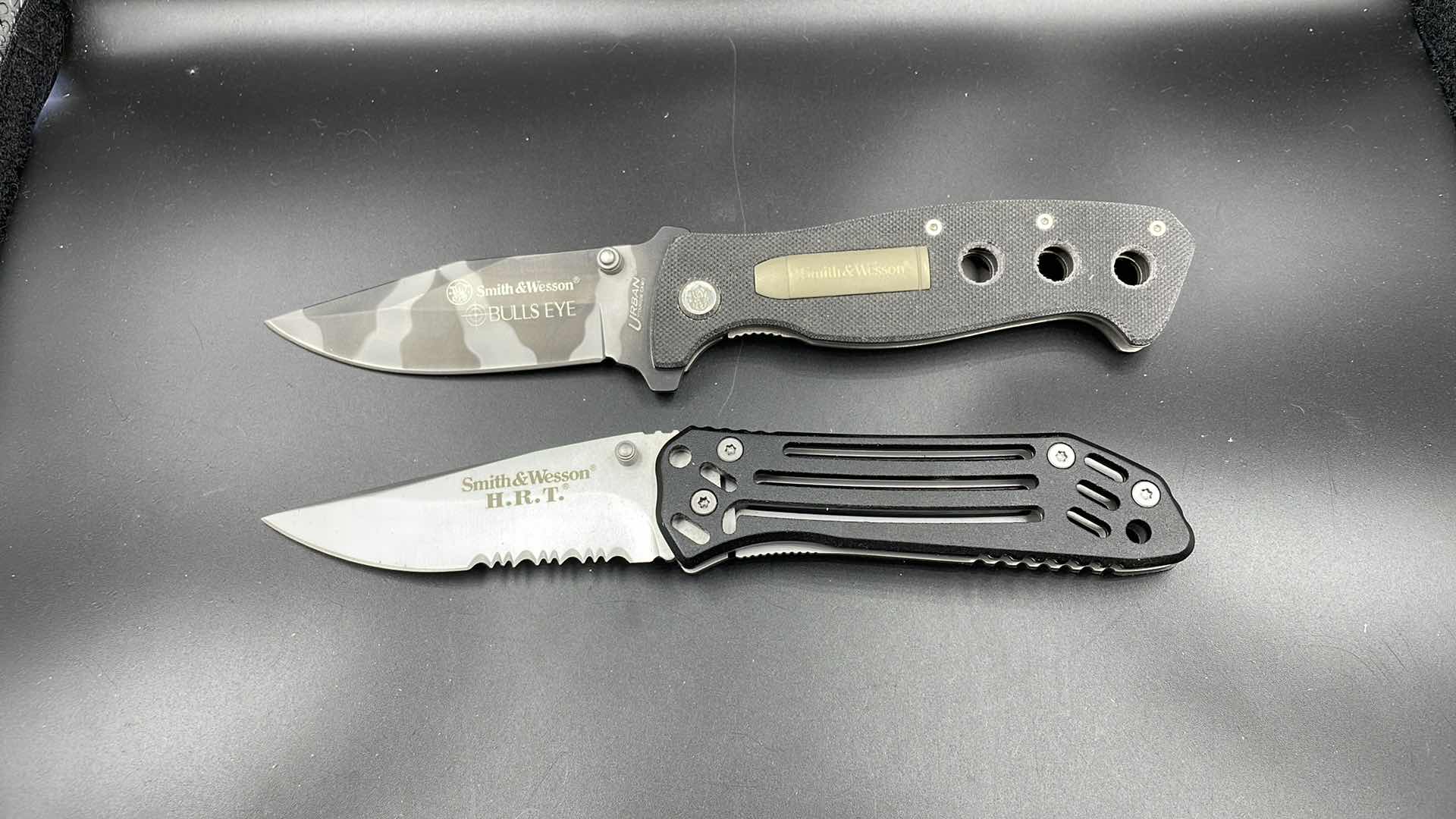Photo 1 of PAIR OF SMITH & WESSON POCKET KNIVES