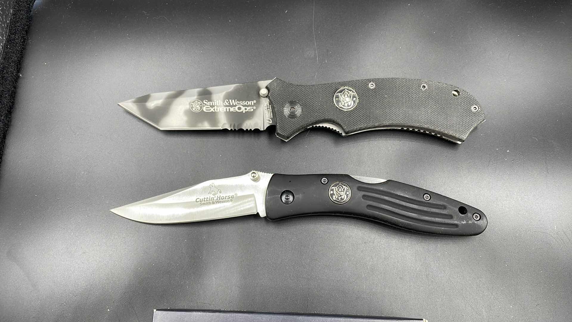 Photo 1 of PAIR OF SMITH & WESSON POCKET KNIVES