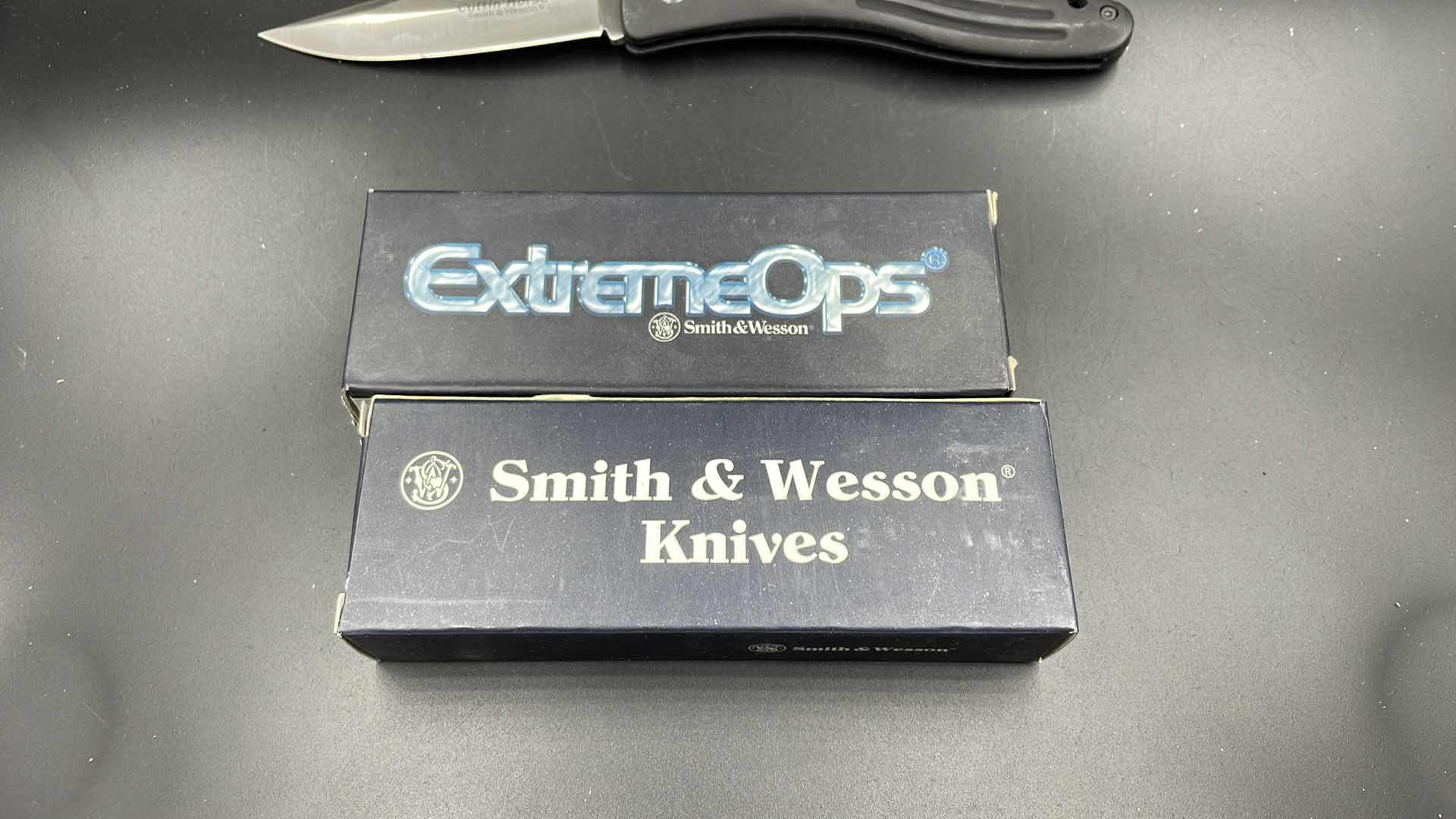Photo 1 of PAIR OF SMITH & WESSON POCKET KNIVES