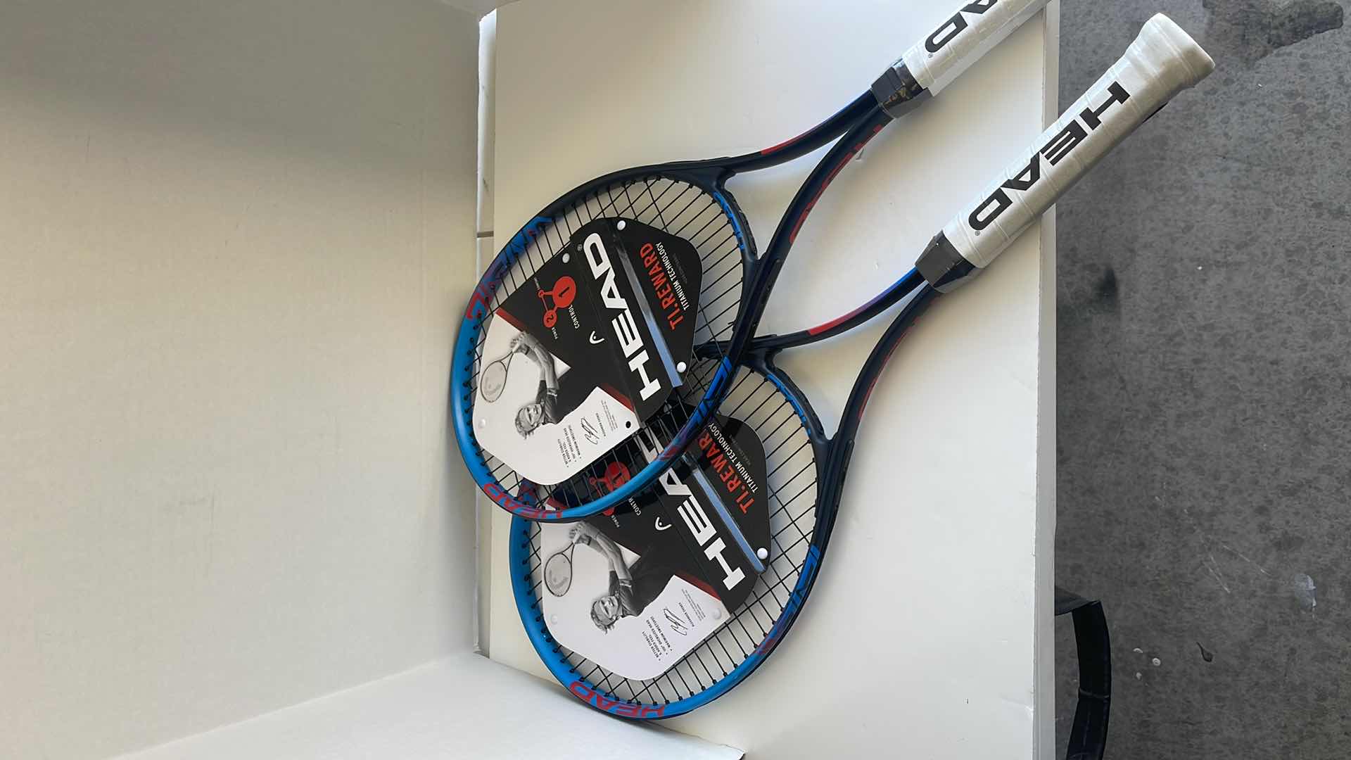 Photo 1 of 2 HEAD TI. REWARD TENNIS RACKETS