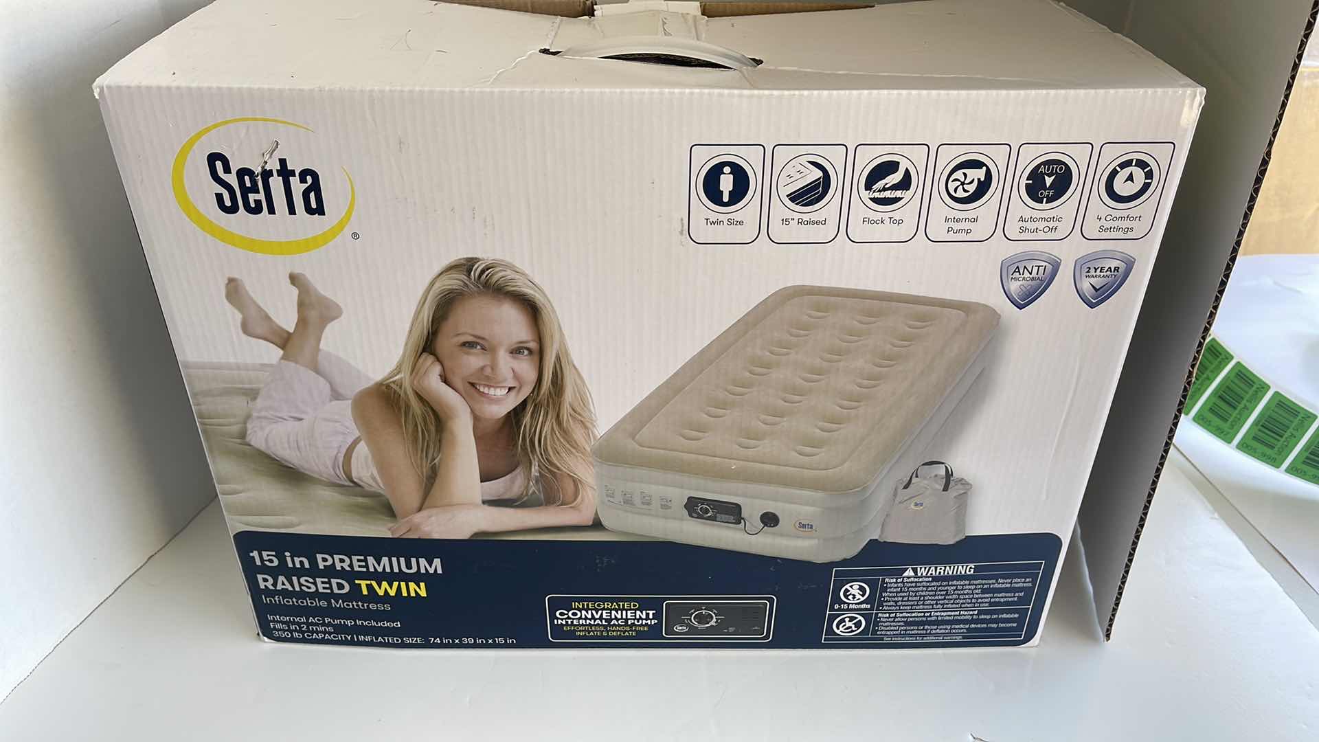Photo 1 of SERTA TWIN AIR MATTRESS