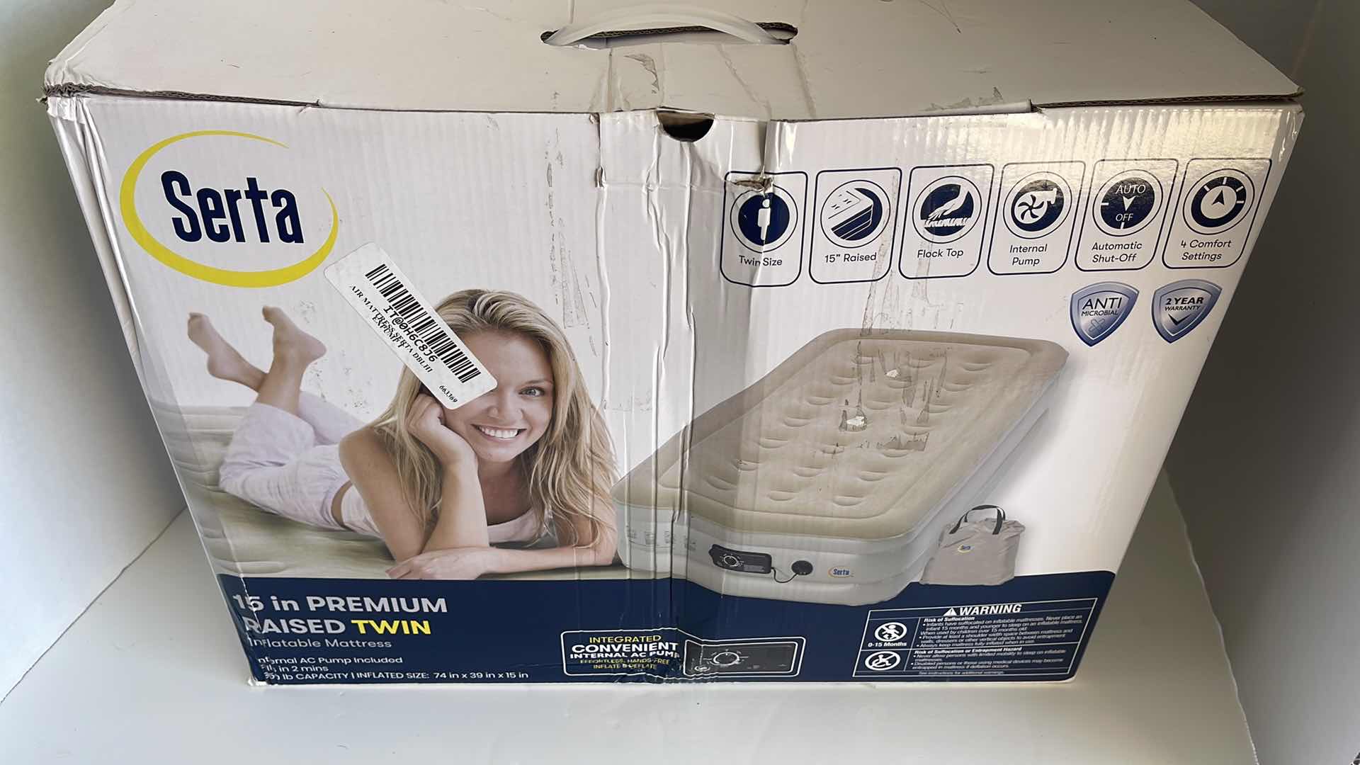 Photo 1 of SERTA TWIN AIR MATTRESS