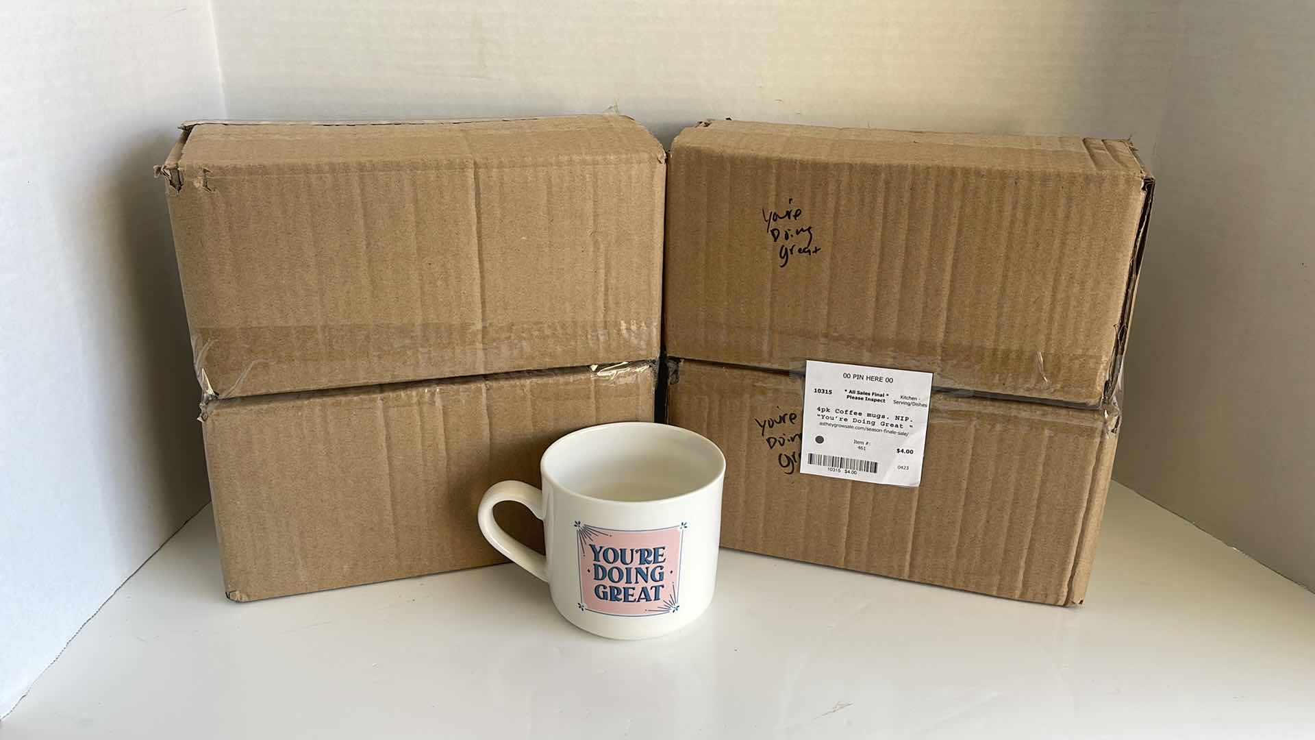 Photo 1 of 9 PACK “YOUR DOING GREAT” COFFEE CUPS