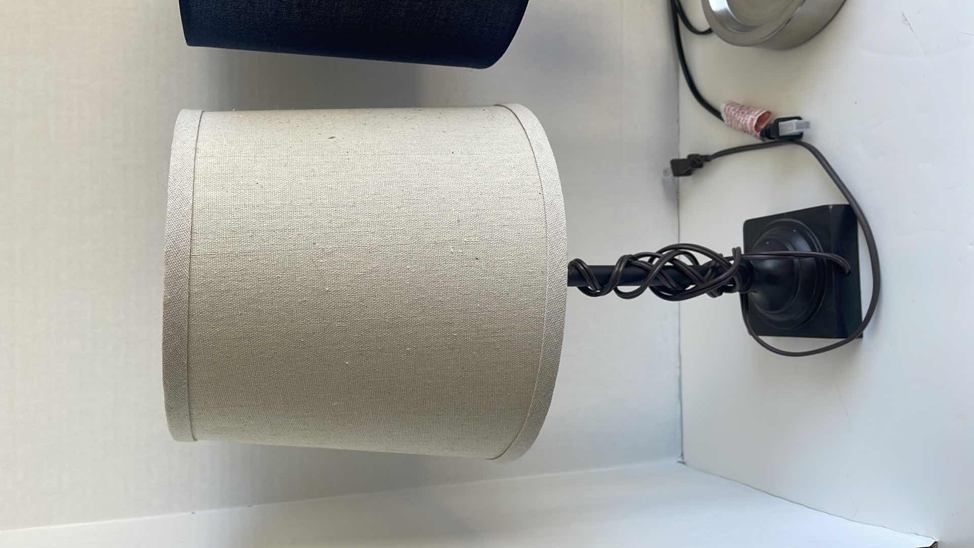 Photo 3 of 2 PC HOME ESSENTIAL TABLE LAMPS H19”