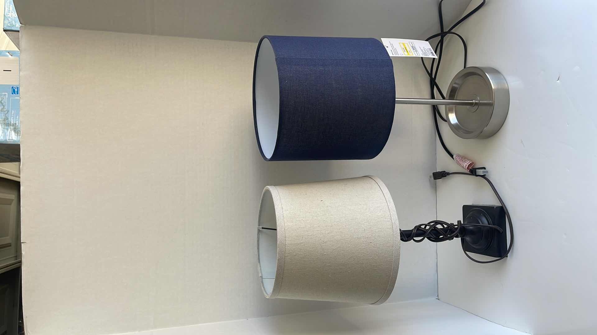 Photo 1 of 2 PC HOME ESSENTIAL TABLE LAMPS H19”