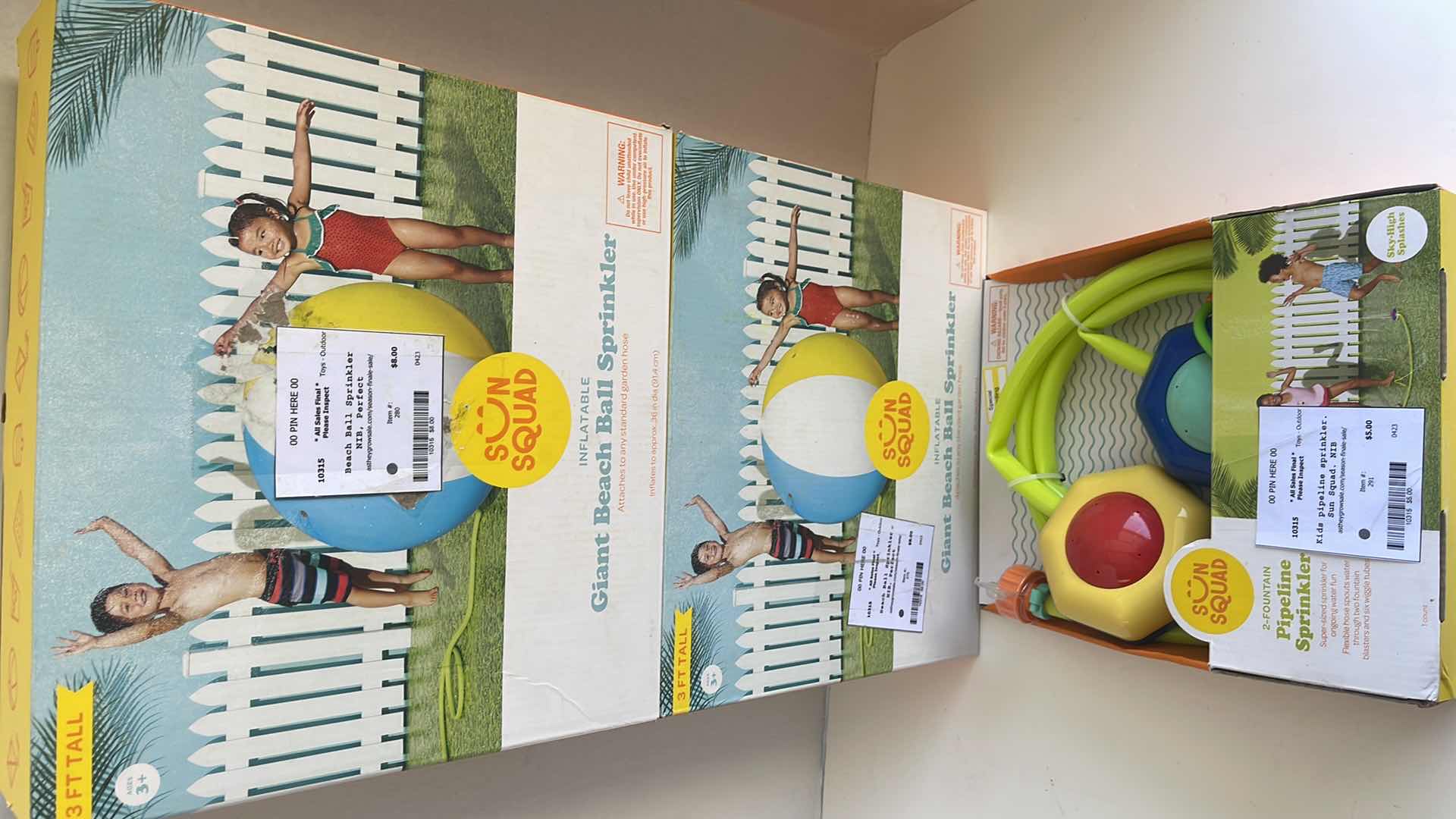 Photo 1 of 3 PC OUTDOOR GAME SETS