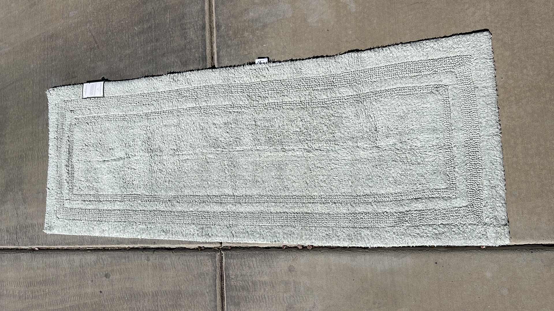 Photo 1 of THRESHOLD REVERSIBLE PERFORMANCE BATH RUNNER 22” X 60”