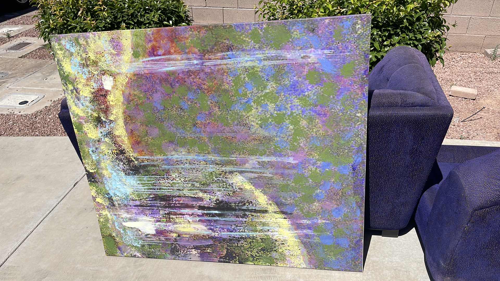 Photo 1 of LARGE CANVAS PAINTING 52” X 45”