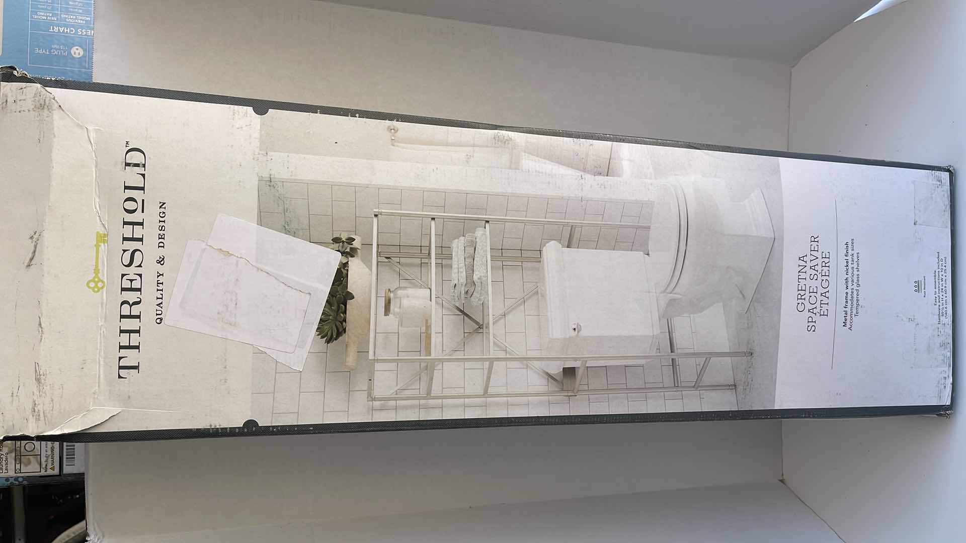 Photo 1 of THRESHOLD BATHROOM SPACE SAVER 24” X 10” H55”