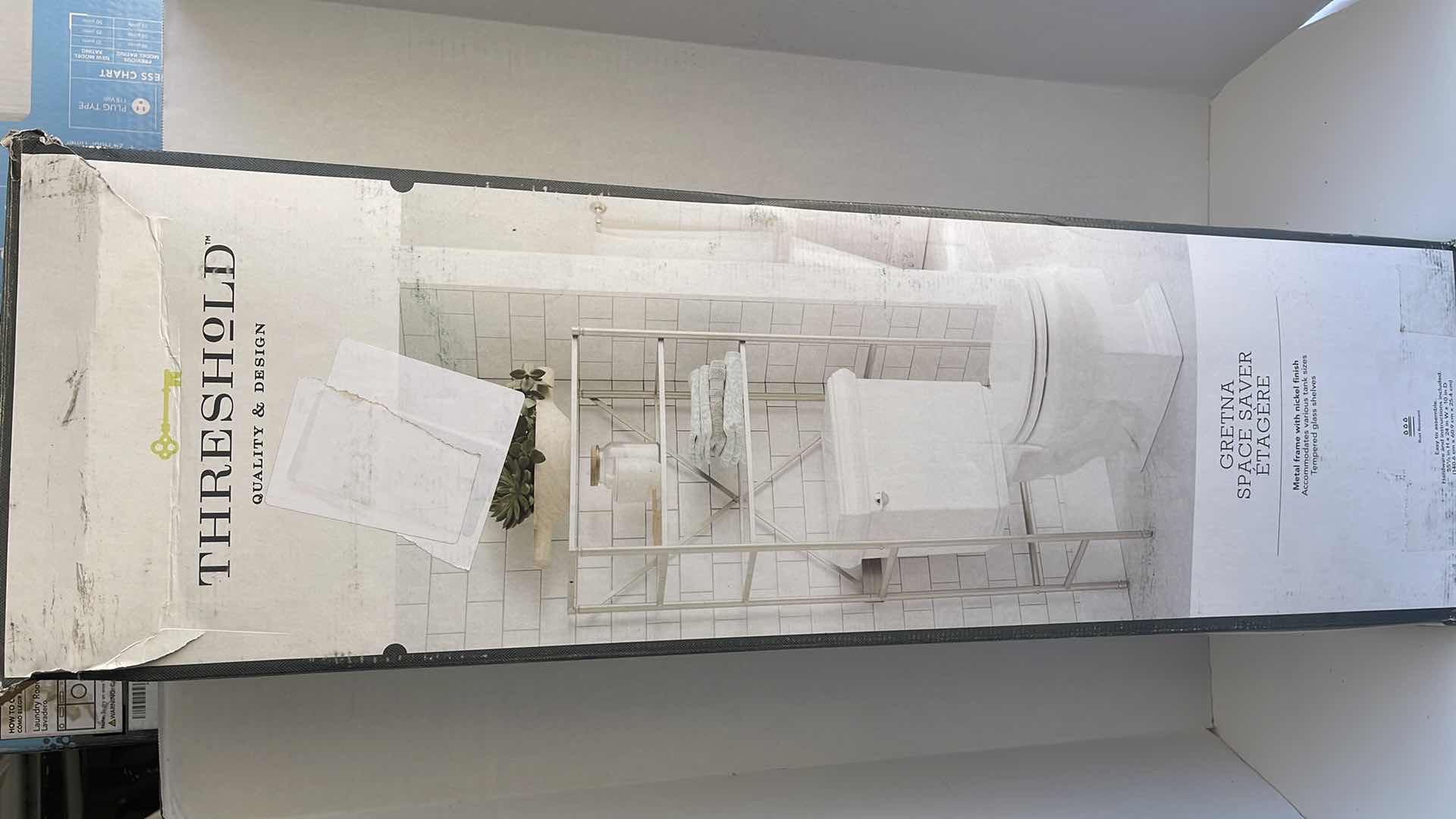 Photo 1 of THRESHOLD BATHROOM SPACE SAVER 24” X 10” H55”