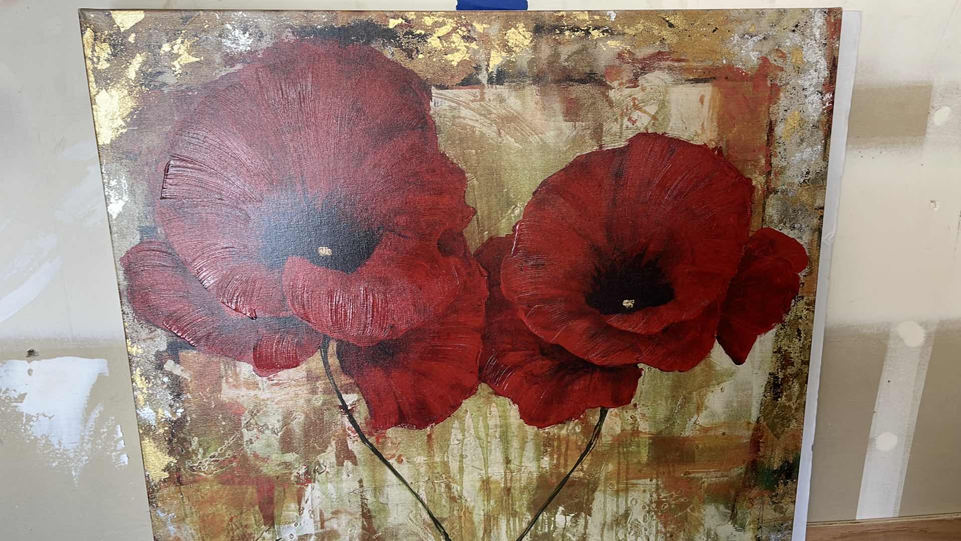 Photo 1 of ROSE CANVAS ART 36” X 36”