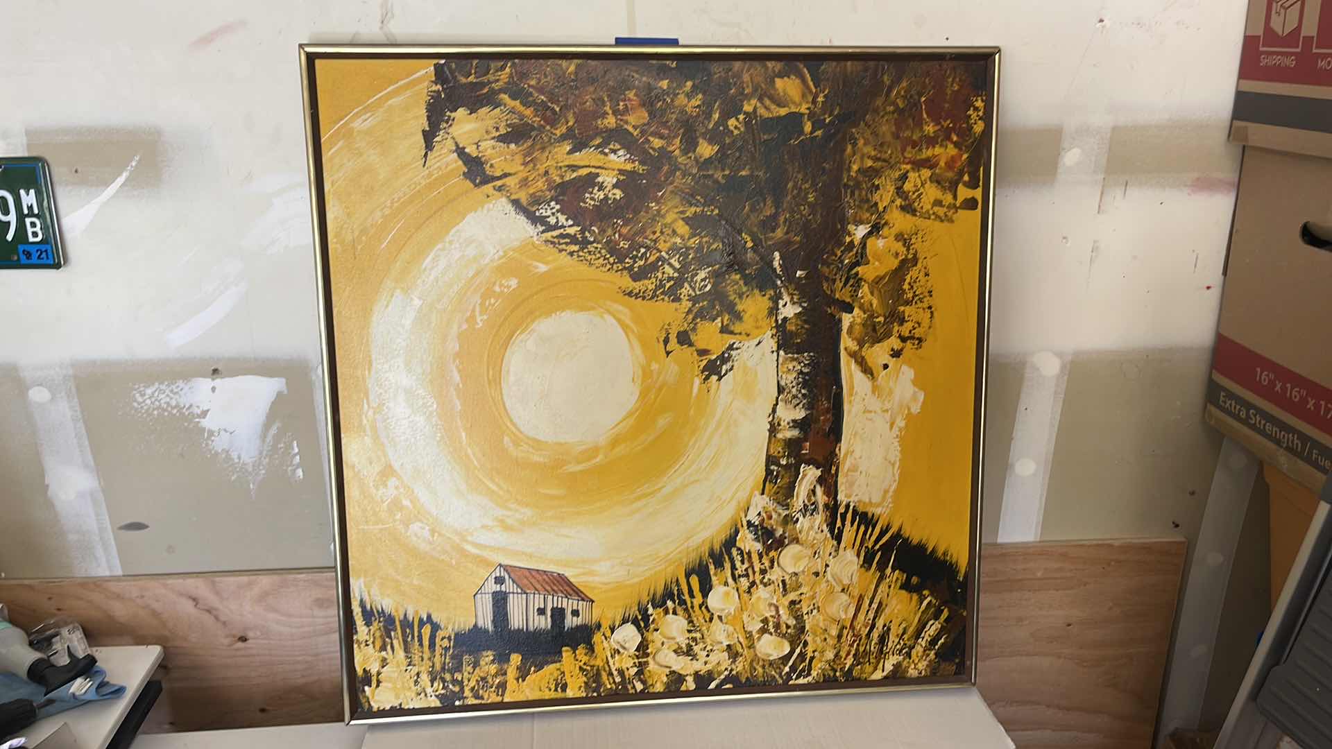 Photo 1 of FRAMED CANVAS ART 37” X 37”