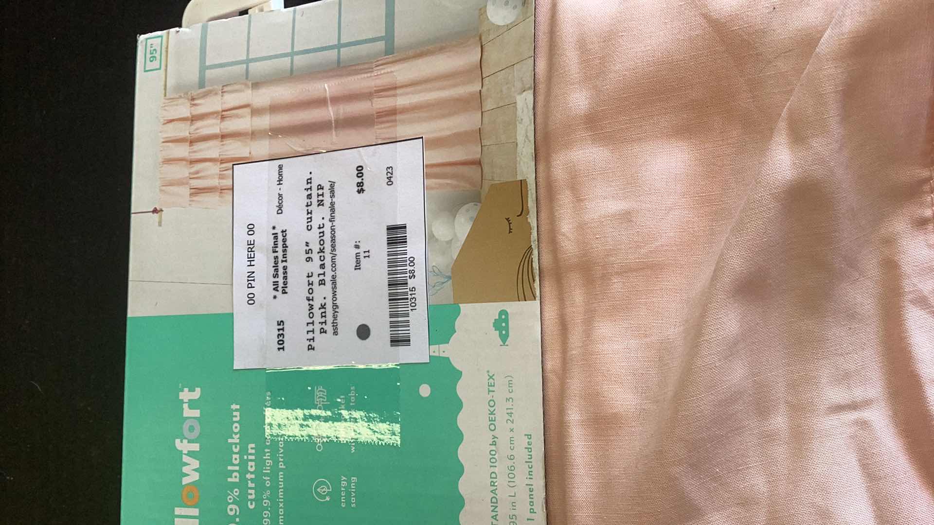 Photo 1 of TWO SETS OF CURTAINS ONE IS BLACK OUT